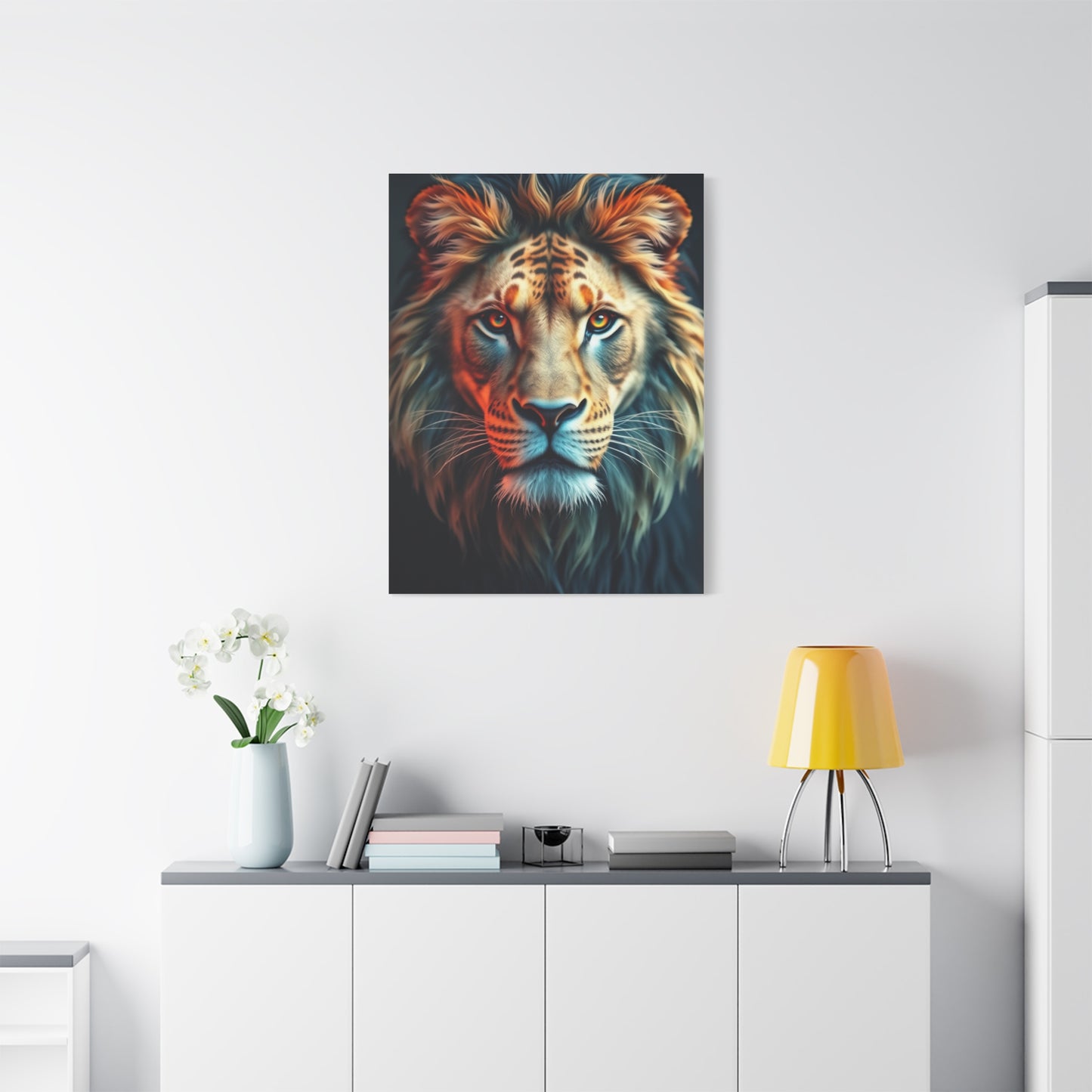 Gilded Monarch of the Wild Wall Art & Canvas Print