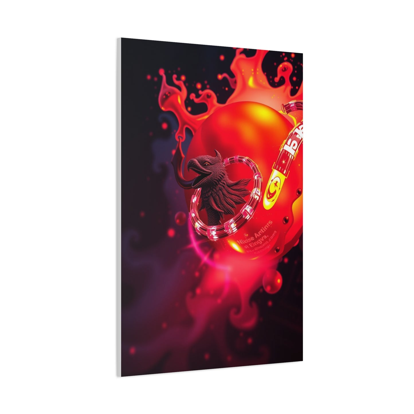 Elysian Flight Canvas Wall Art & Canvas Print