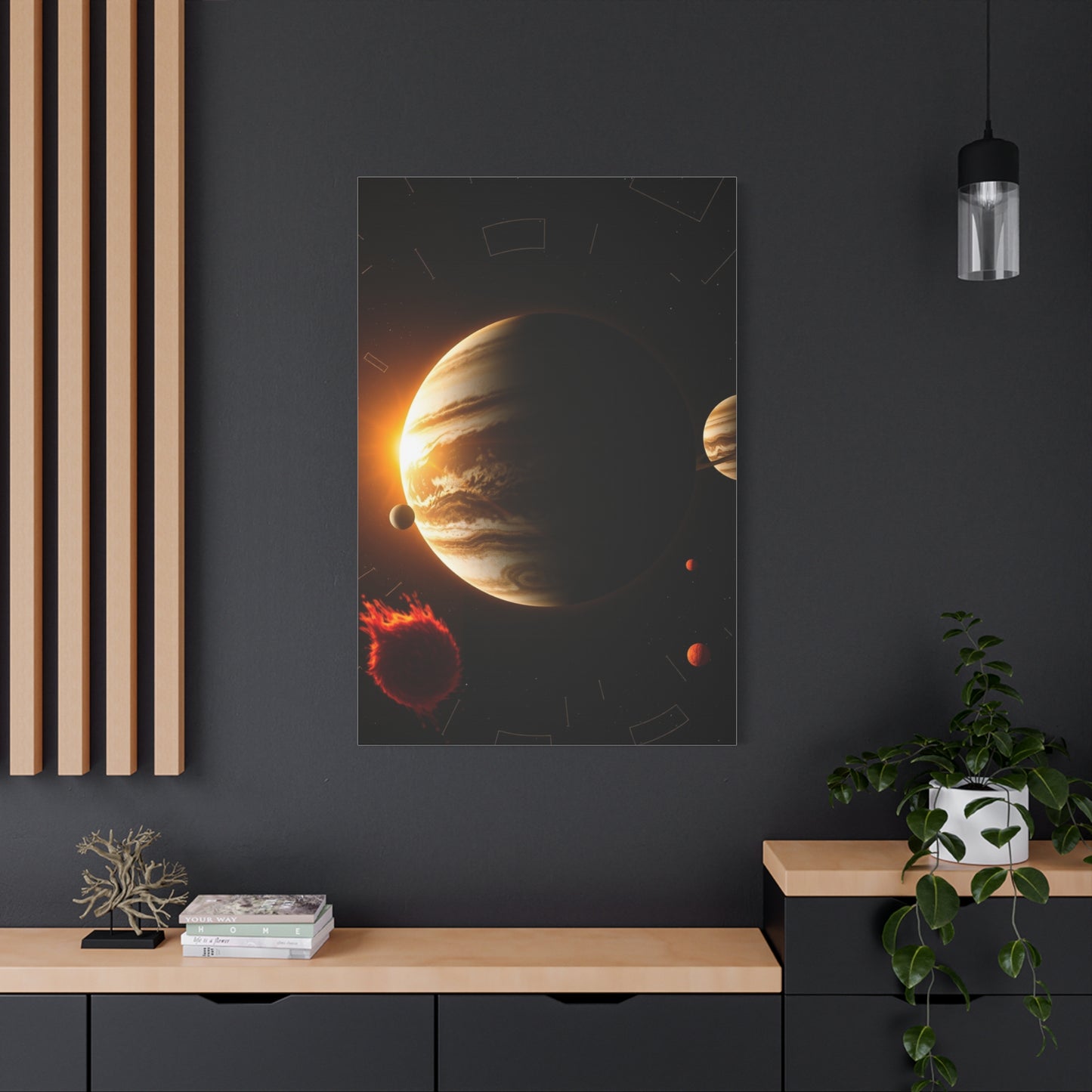 Orbital Splendor Panel Wall Art & Canvas Print