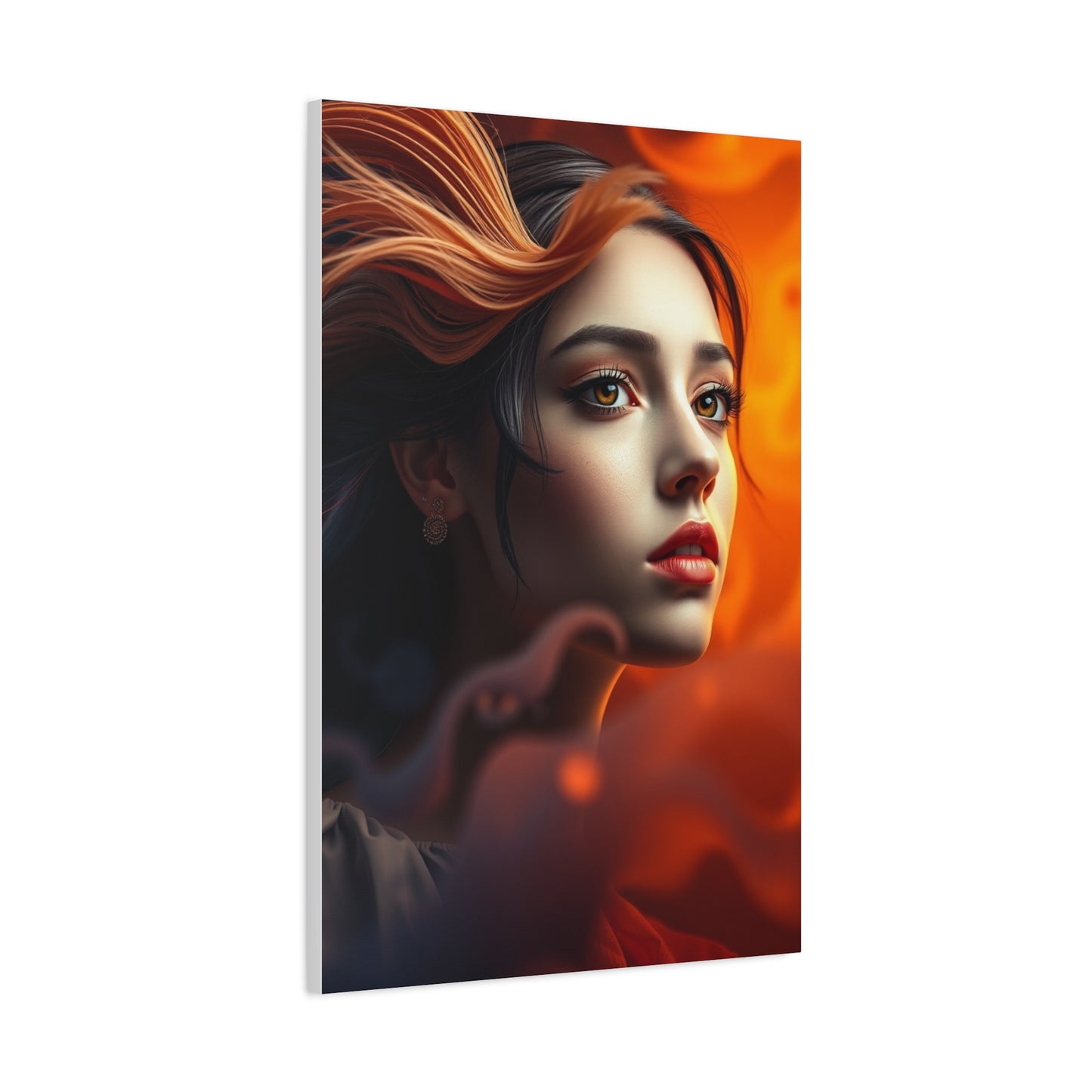 Opulent Sienna Harmony Wall Art & Canvas Print