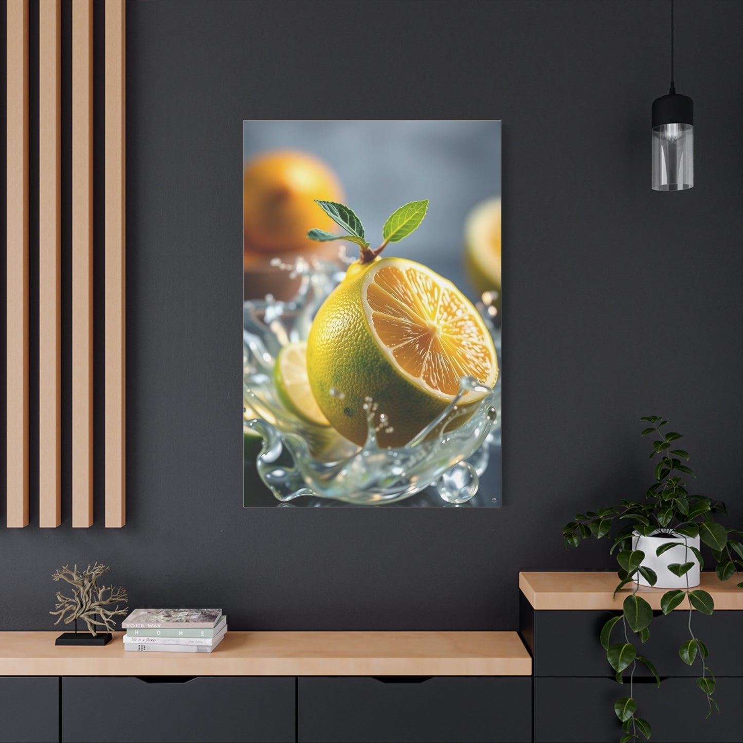Supreme Lemon & Lime Art Collection Wall Art & Canvas Print