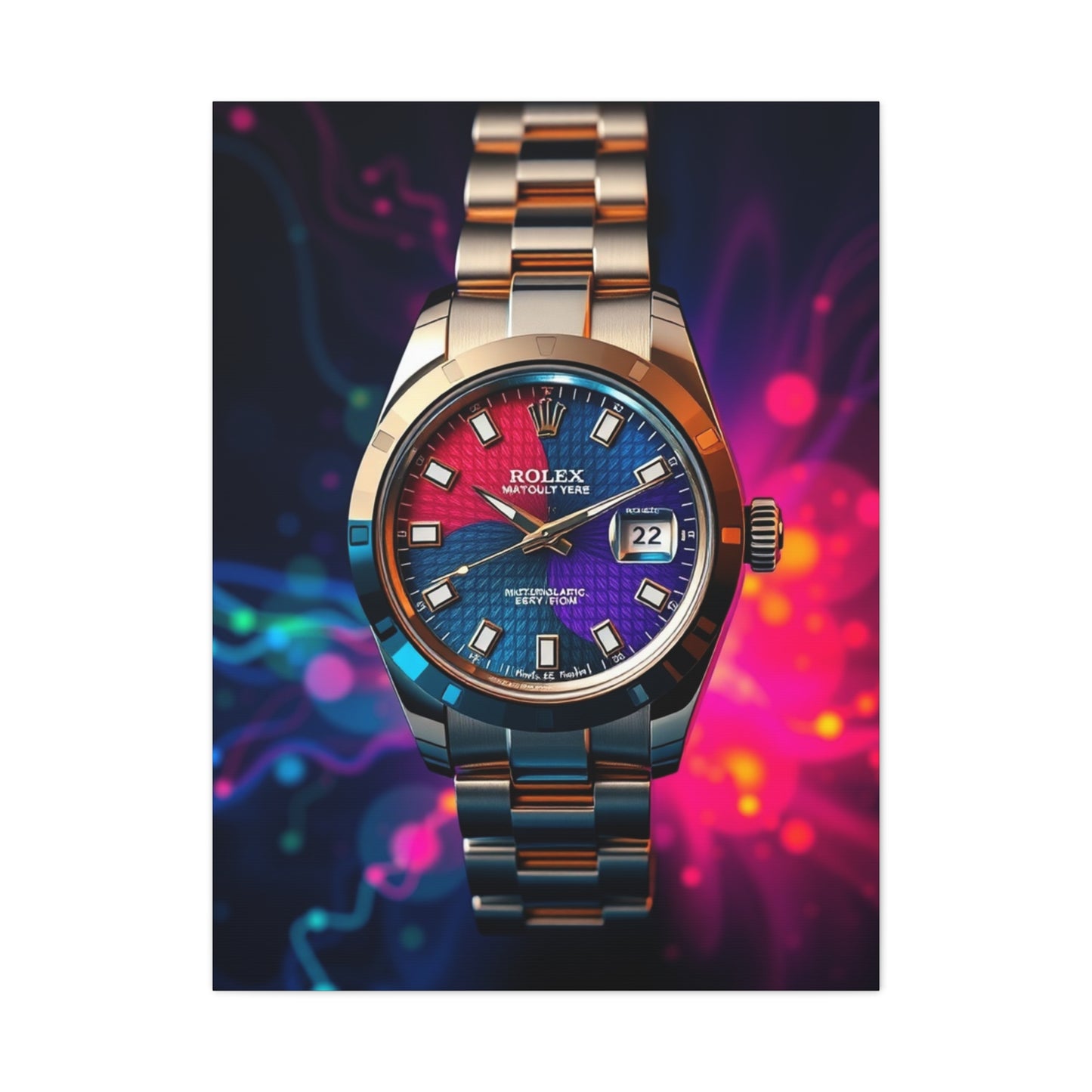 Rolex Art Premium Canvas 19 Wall Art & Canvas Print
