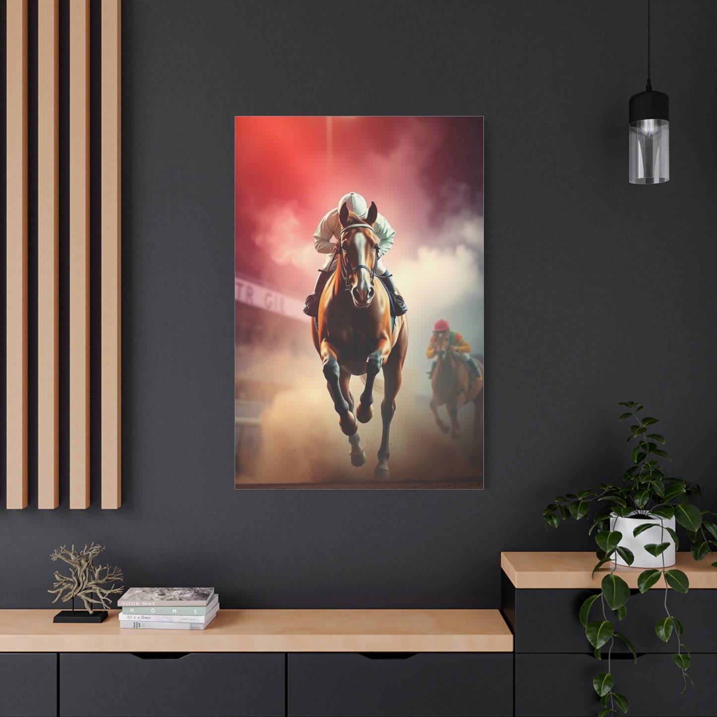 Vision Horse Racing Art Art Wall Art & Canvas Print