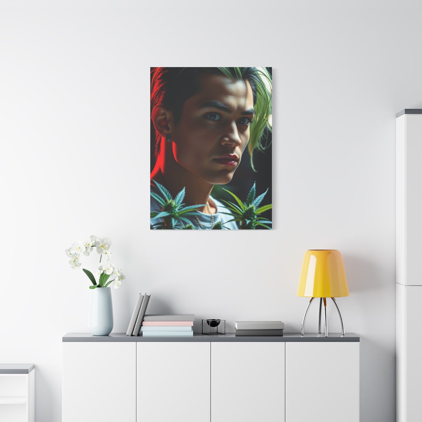 Green Symphony Canvas Wall Art & Canvas Print