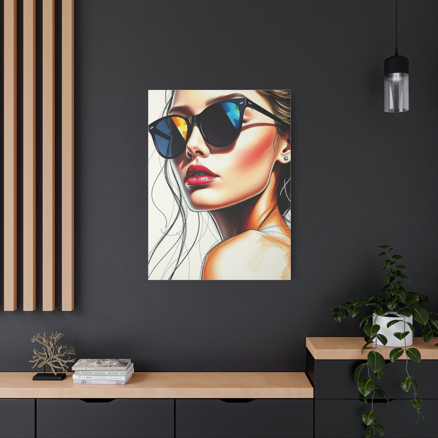 Fashion Illustration & Drawings Art Canvas Art 6 Wall Art & Canvas Print