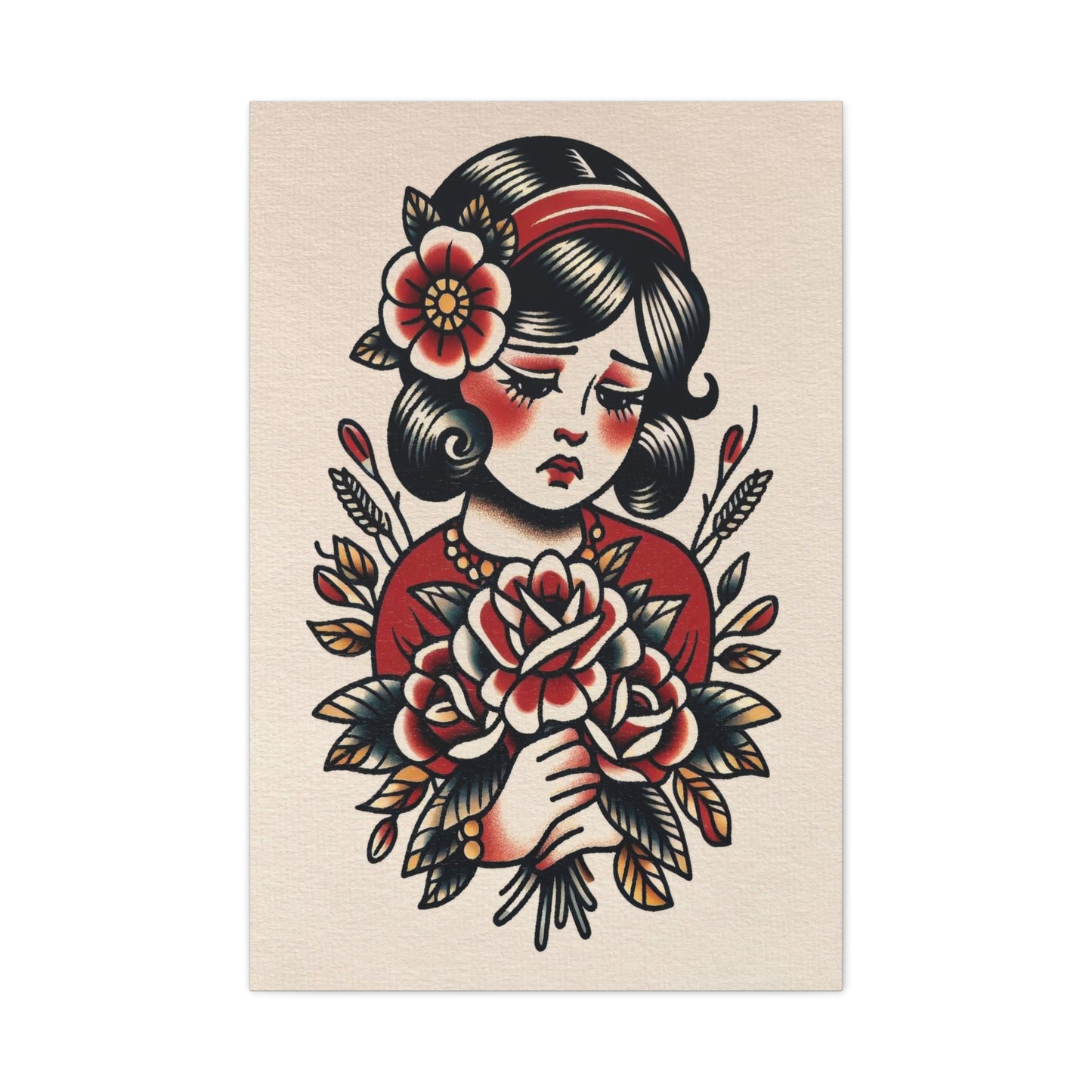 Vintage Beauty Wall Art & Canvas Prints