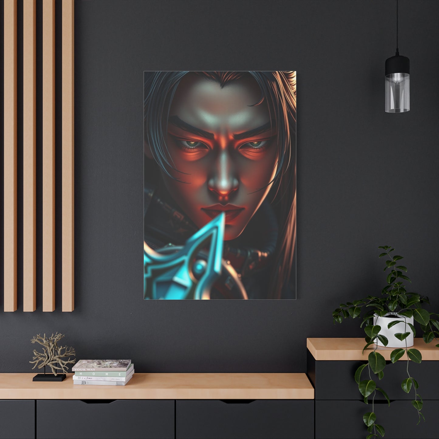 Divine Combatants Tableau Wall Art & Canvas Print