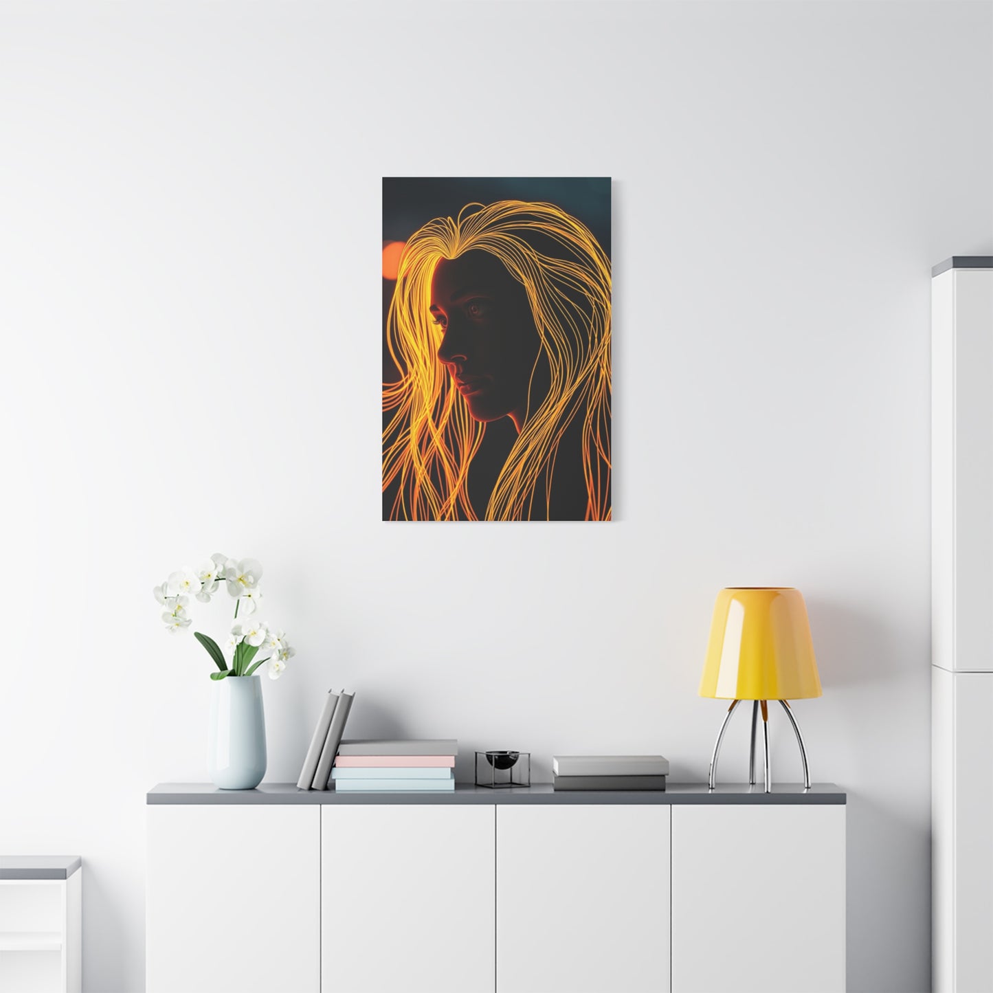 Minimalist Lineage Canvas