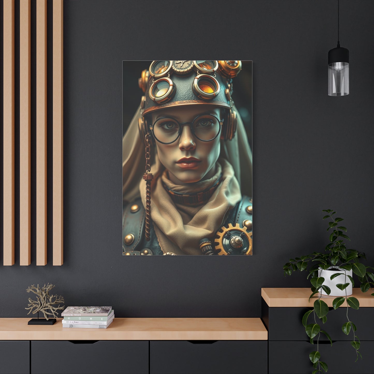 Industrial Elegance Masterpiece wall art & canvas print