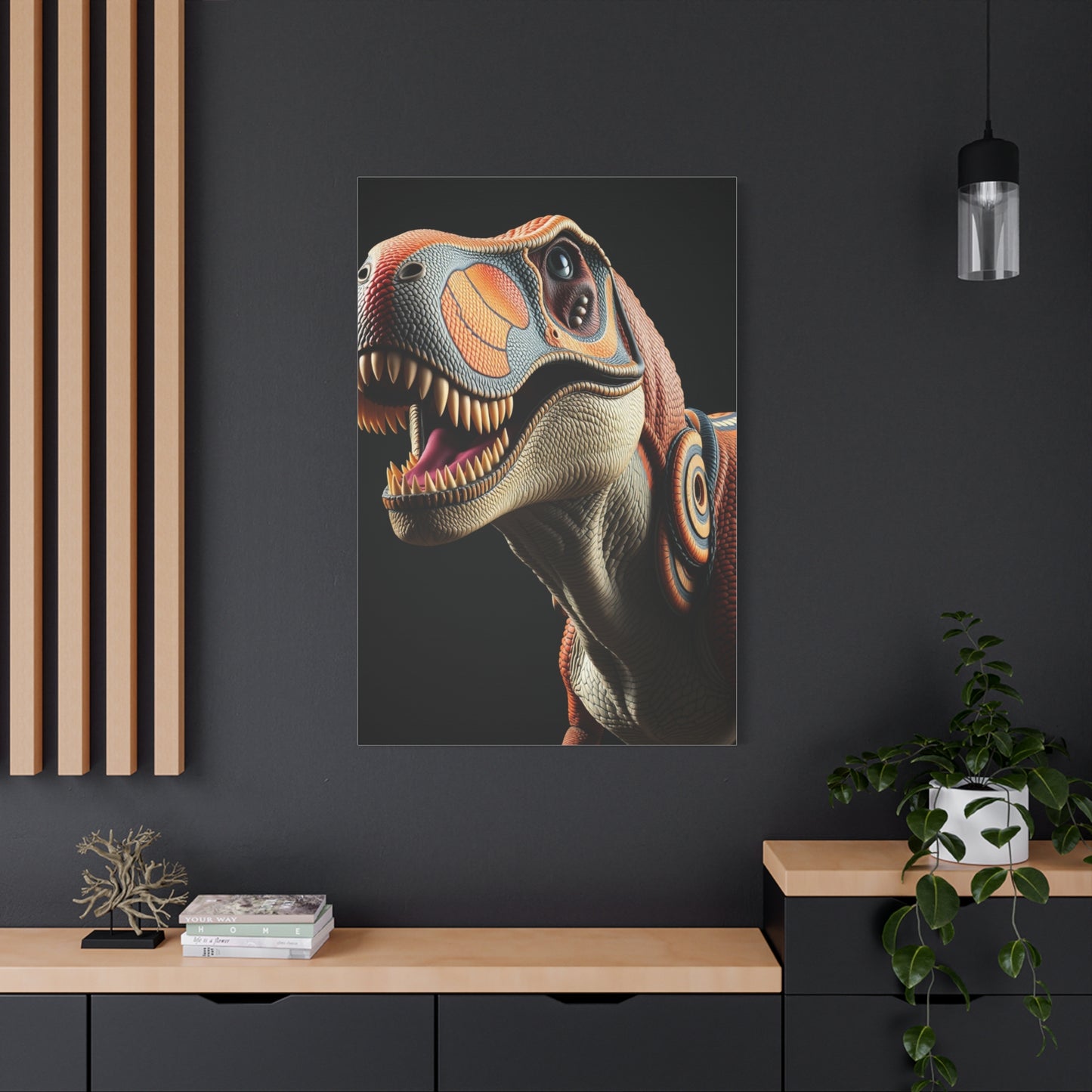 Tyrannosaurus Rex Art Canvas Art 8 Wall Art & Canvas Print