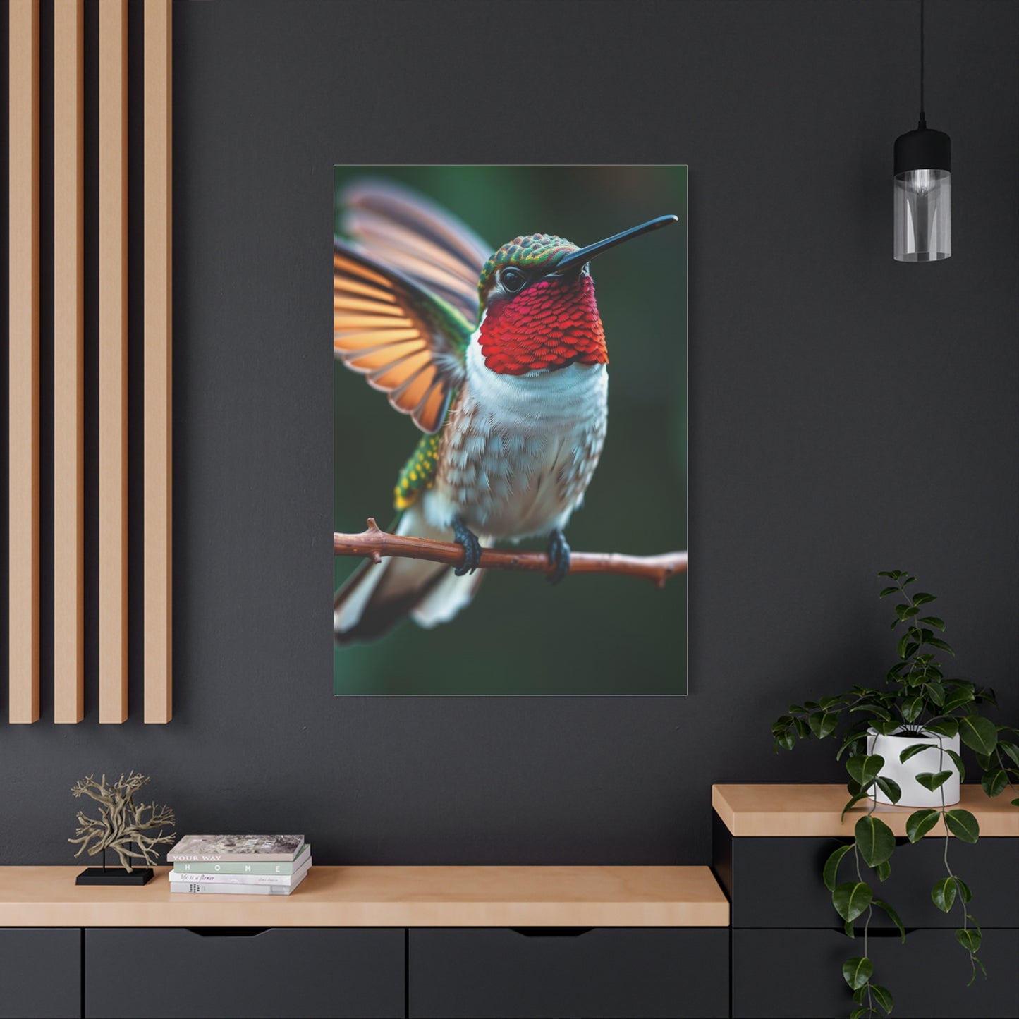 Masterpiece Humming Bird Art Vision Wall Art & Canvas Print