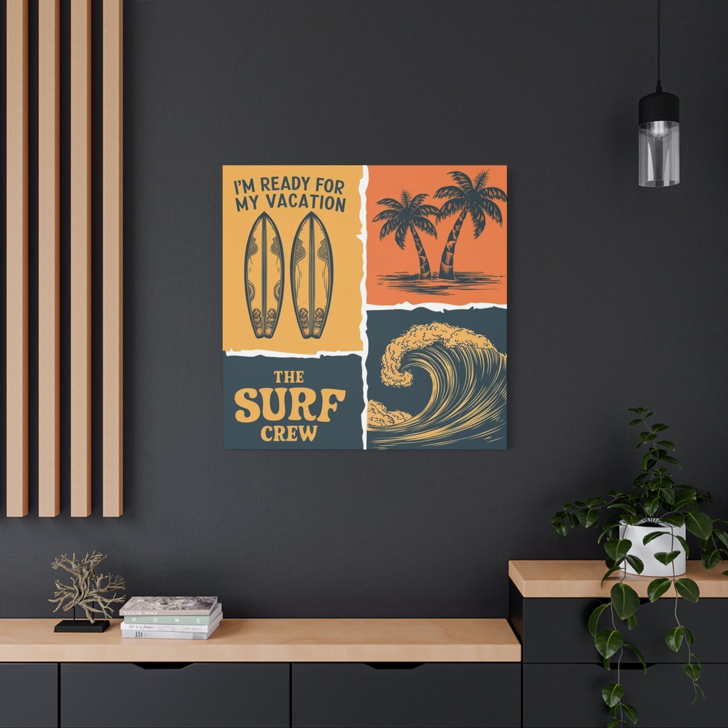 Surfing Poster Wall Art & Canvas Prints