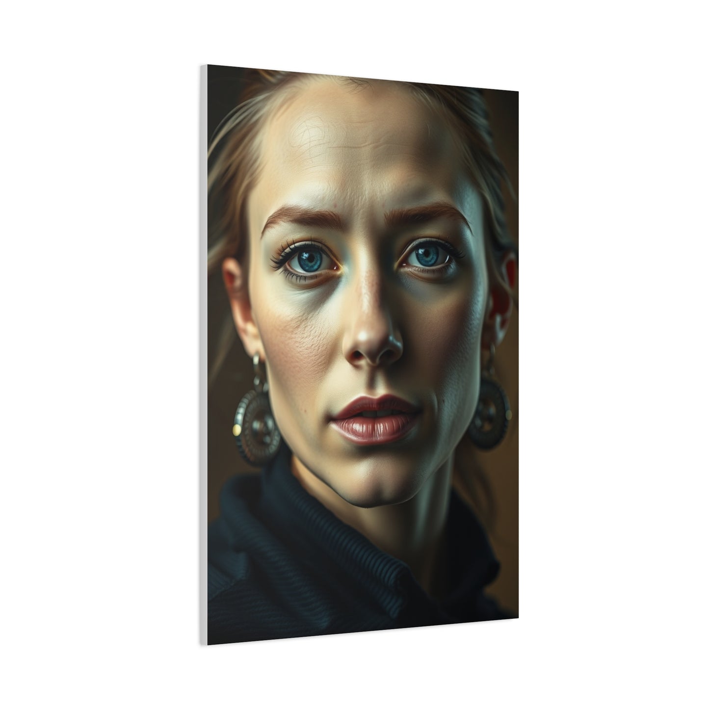 Graceful Profile Elegance Wall Art & Canvas Print