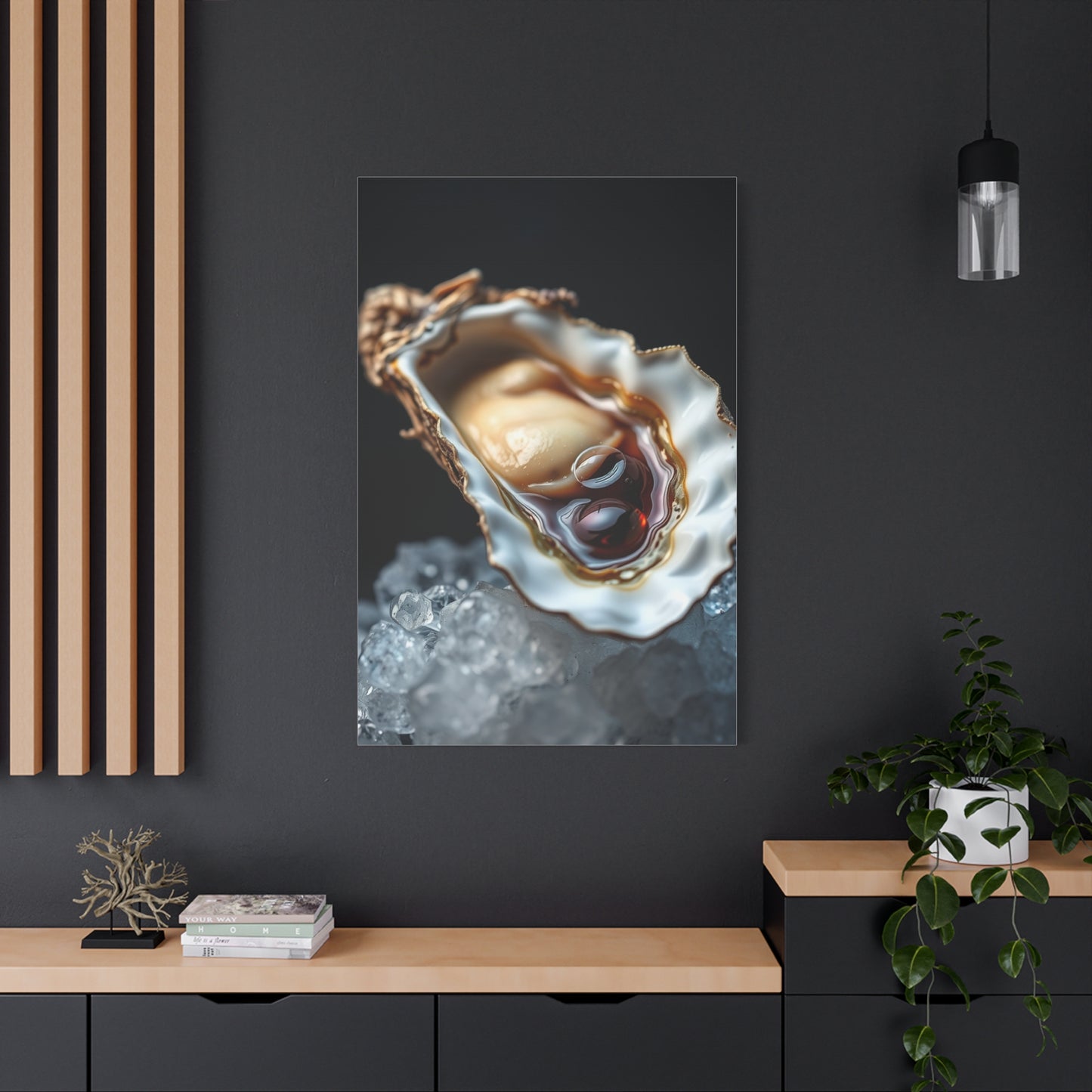Oyster Art Canvas Art 2 Wall Art & Canvas Print