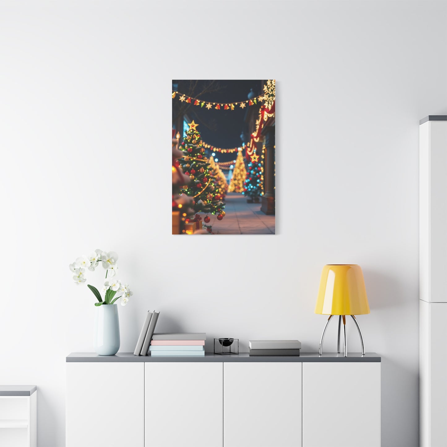 Winters Graceful Tableau Wall Art & Canvas Print