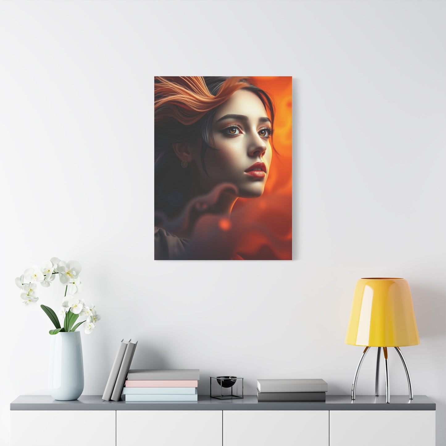 Opulent Sienna Harmony Wall Art & Canvas Print