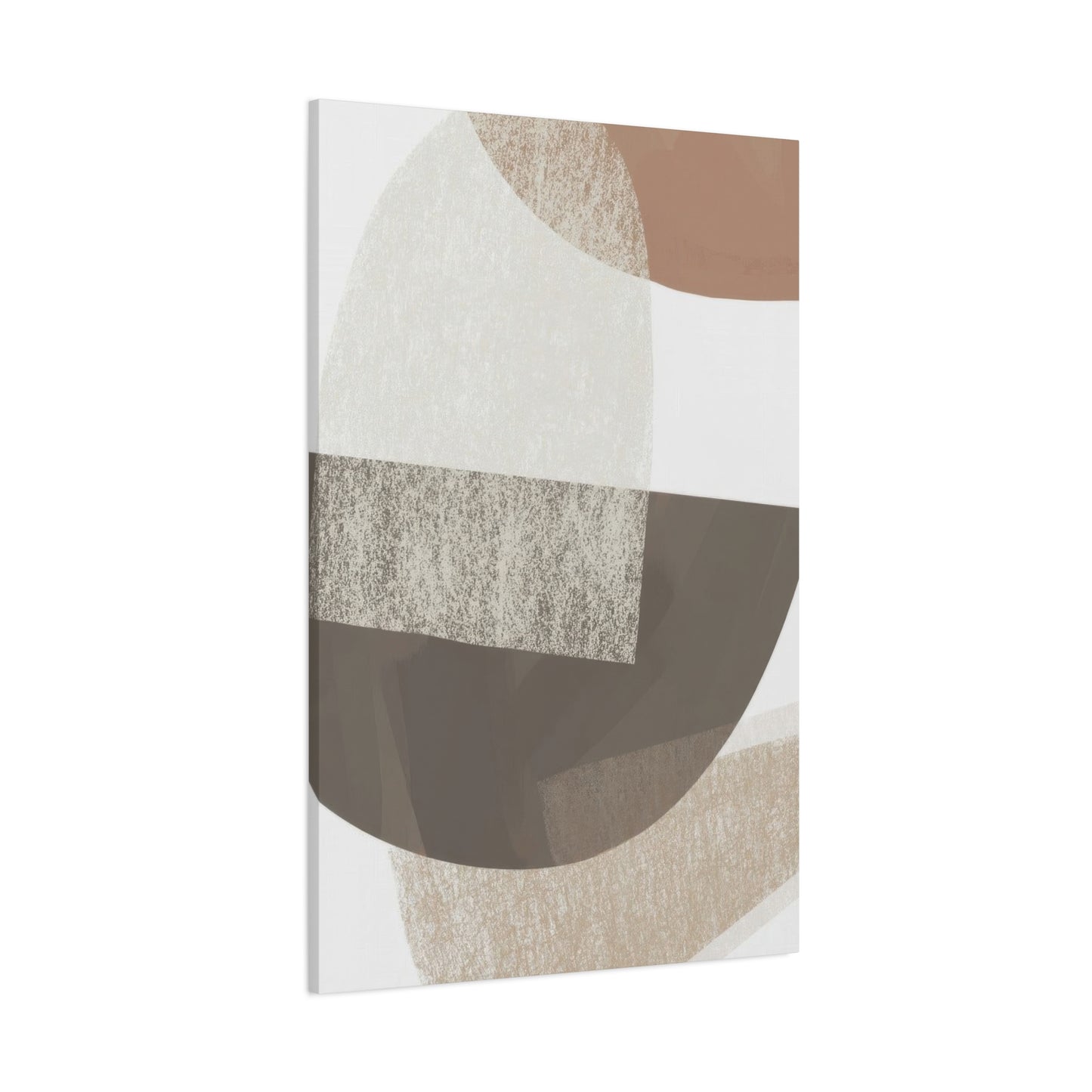 Abstract Shapes Earth Tones Wall Art & Canvas Prints
