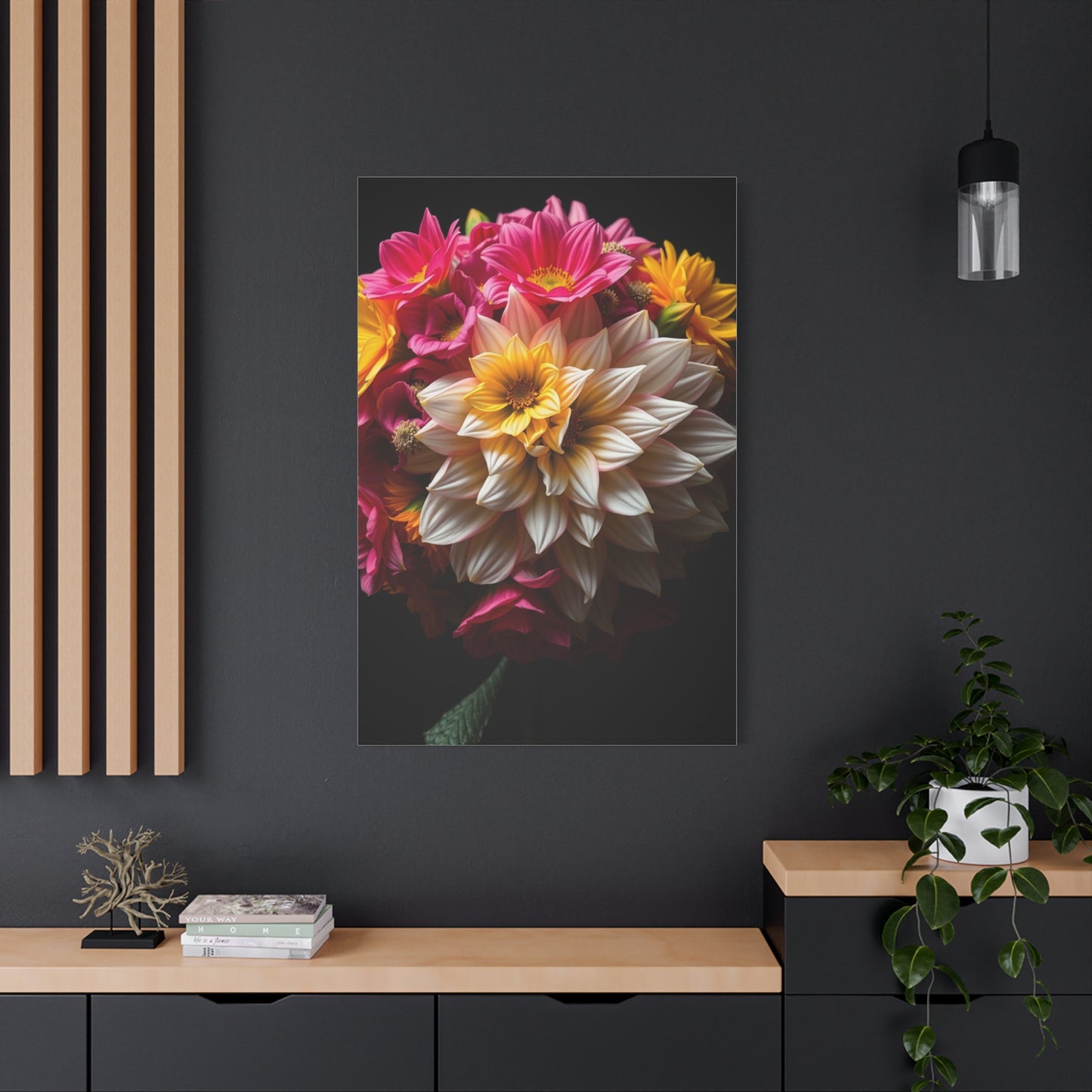 Blooming Aura Canvas Wall Art & Canvas Print