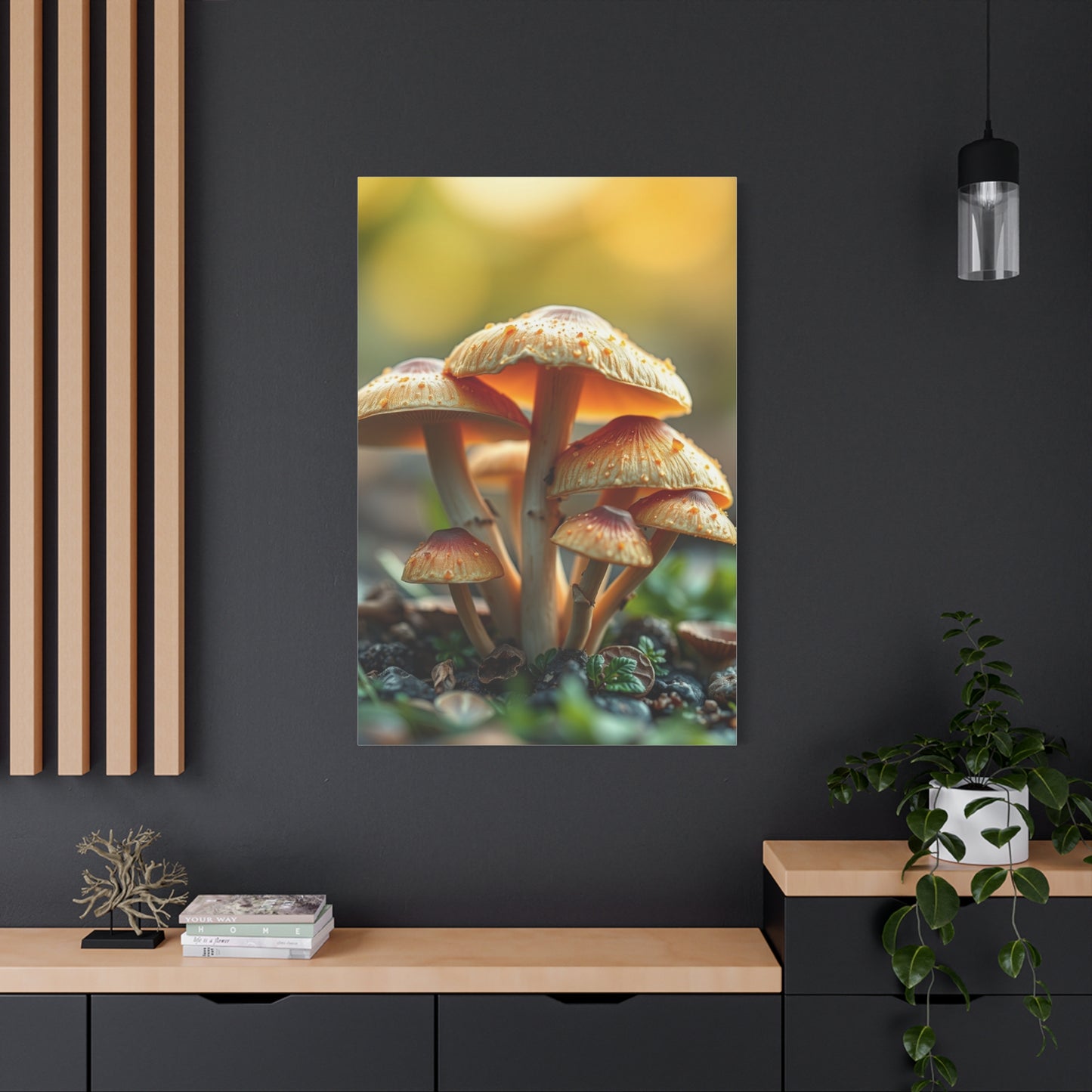 Masterpiece Mushrooms Wall Art Vision Wall Art & Canvas Print