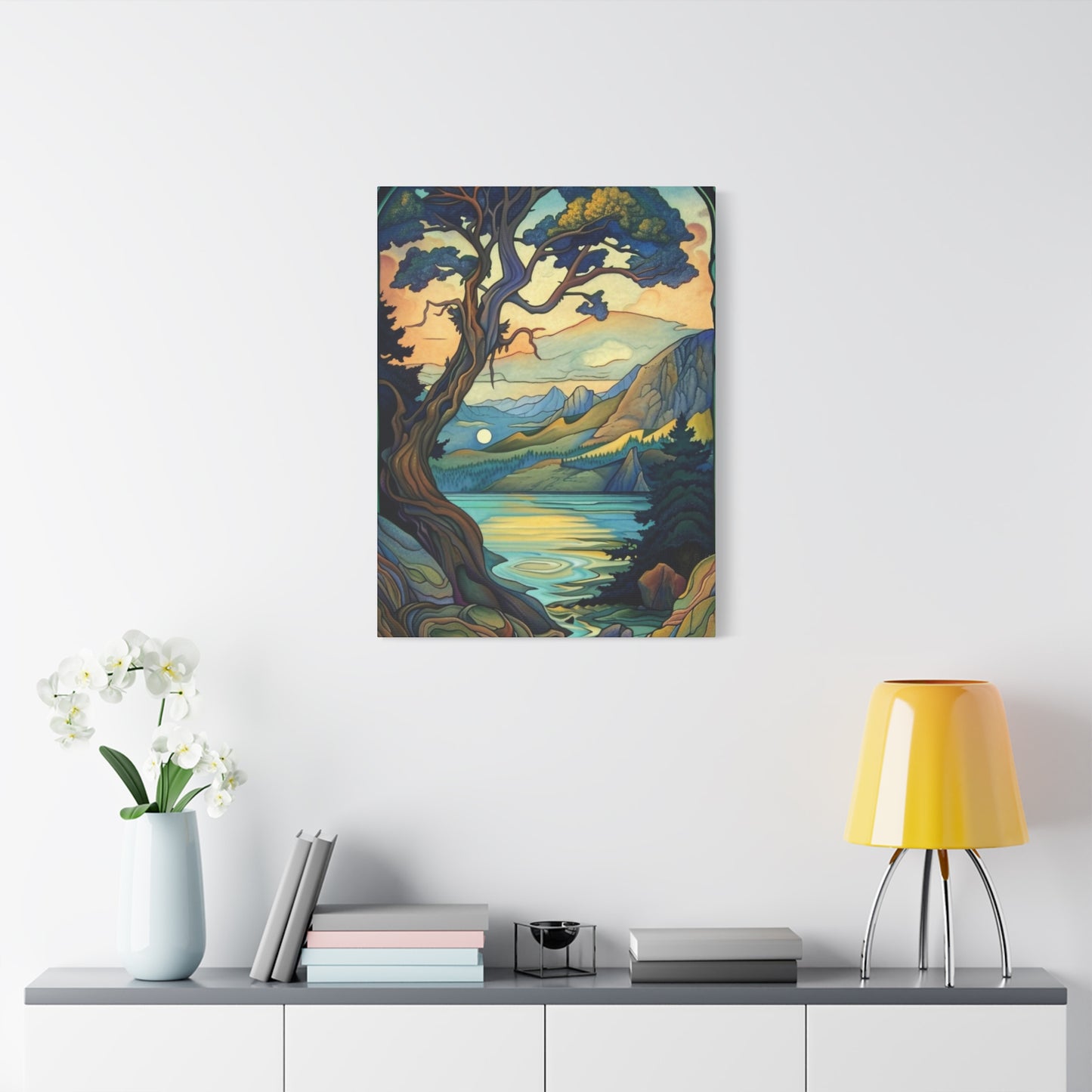 Forest River Landscape Wall Art & Canvas Prints
