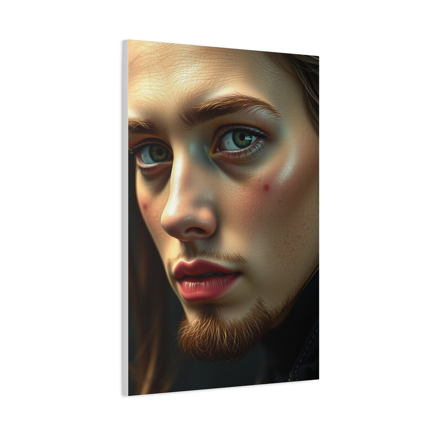 Luminous Brushstroke Masterpiece
