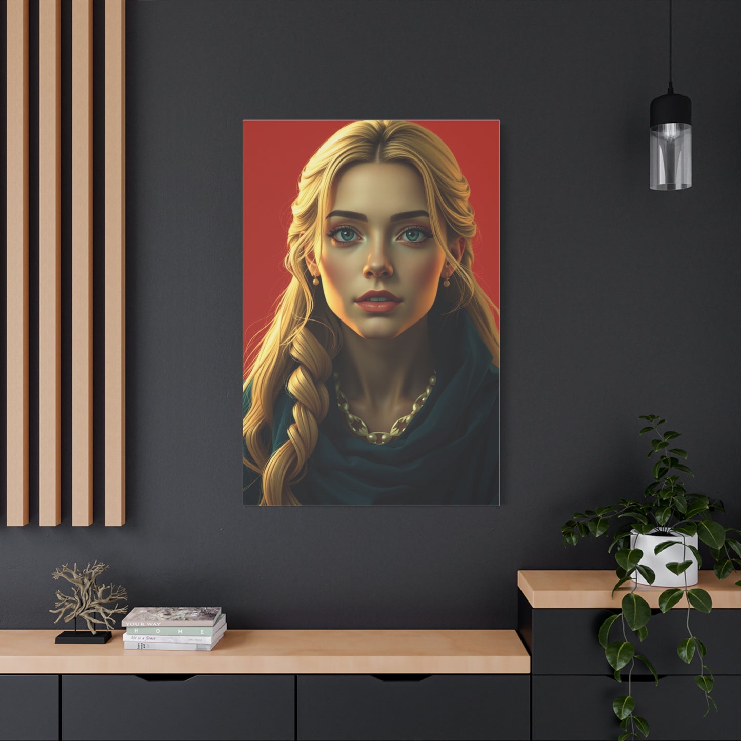 Aureate Muse Masterpiece wall art & canvas print