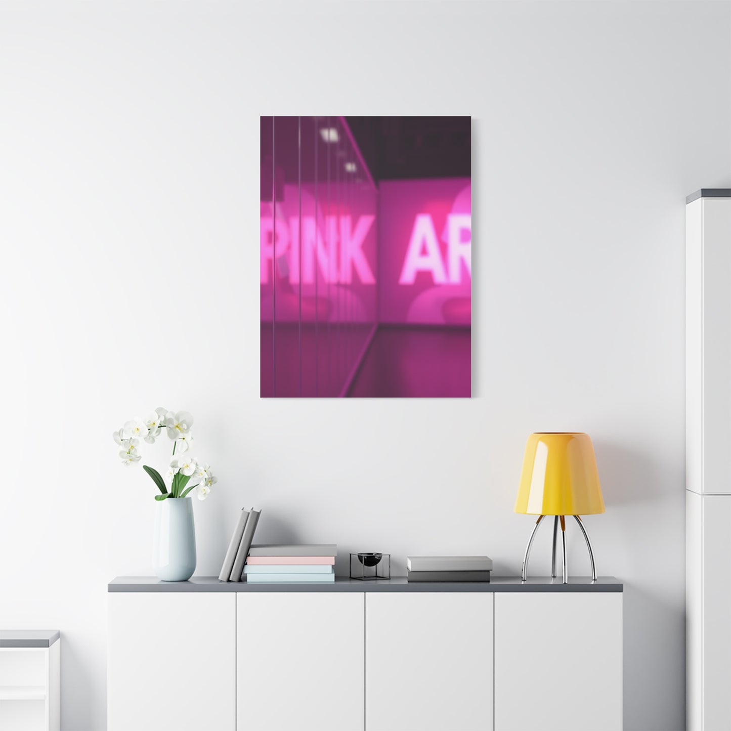 Roseate Elegance Canvas Wall Art & Canvas Print