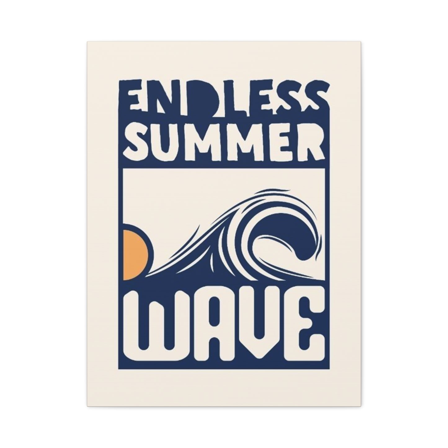 Endless Summer Wave Poster Wall Art & Canvas Prints