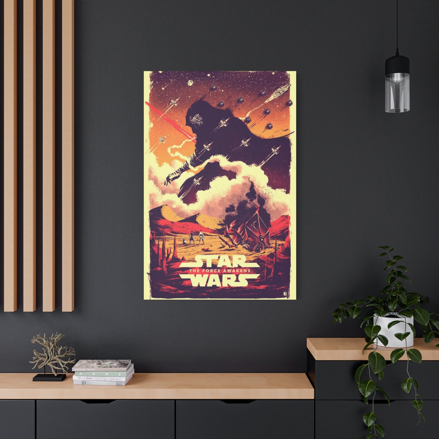 The Force Awaken Poster Wall Art & Canvas Prints
