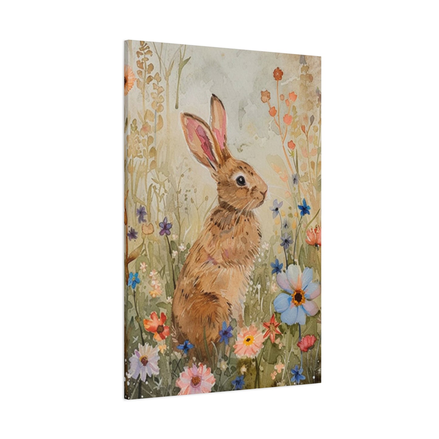 Flora, Fauna & Rabbit Painting Wall Art & Canvas Prints