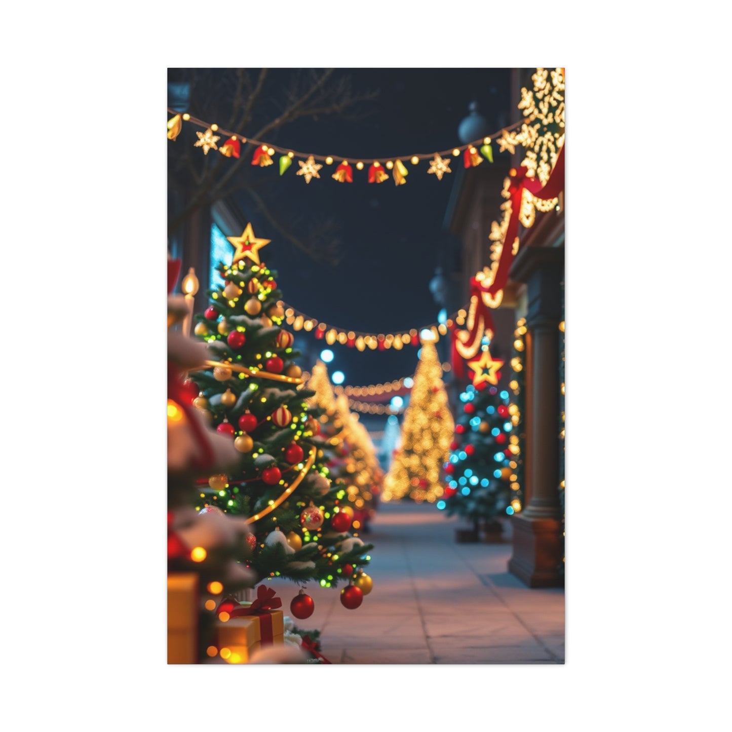 Winters Graceful Tableau Wall Art & Canvas Print