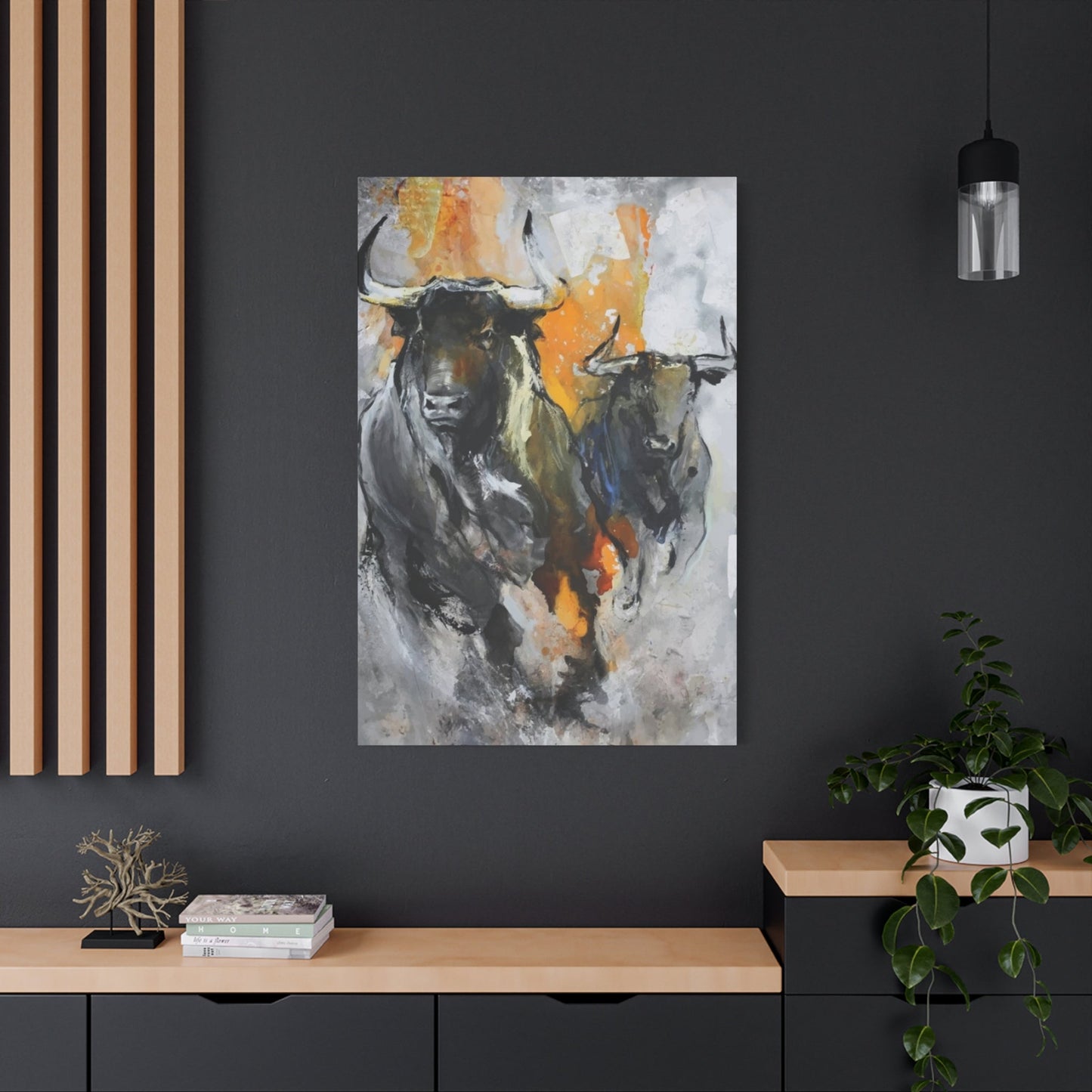 Two Bulls Wall Art & Canvas Prints