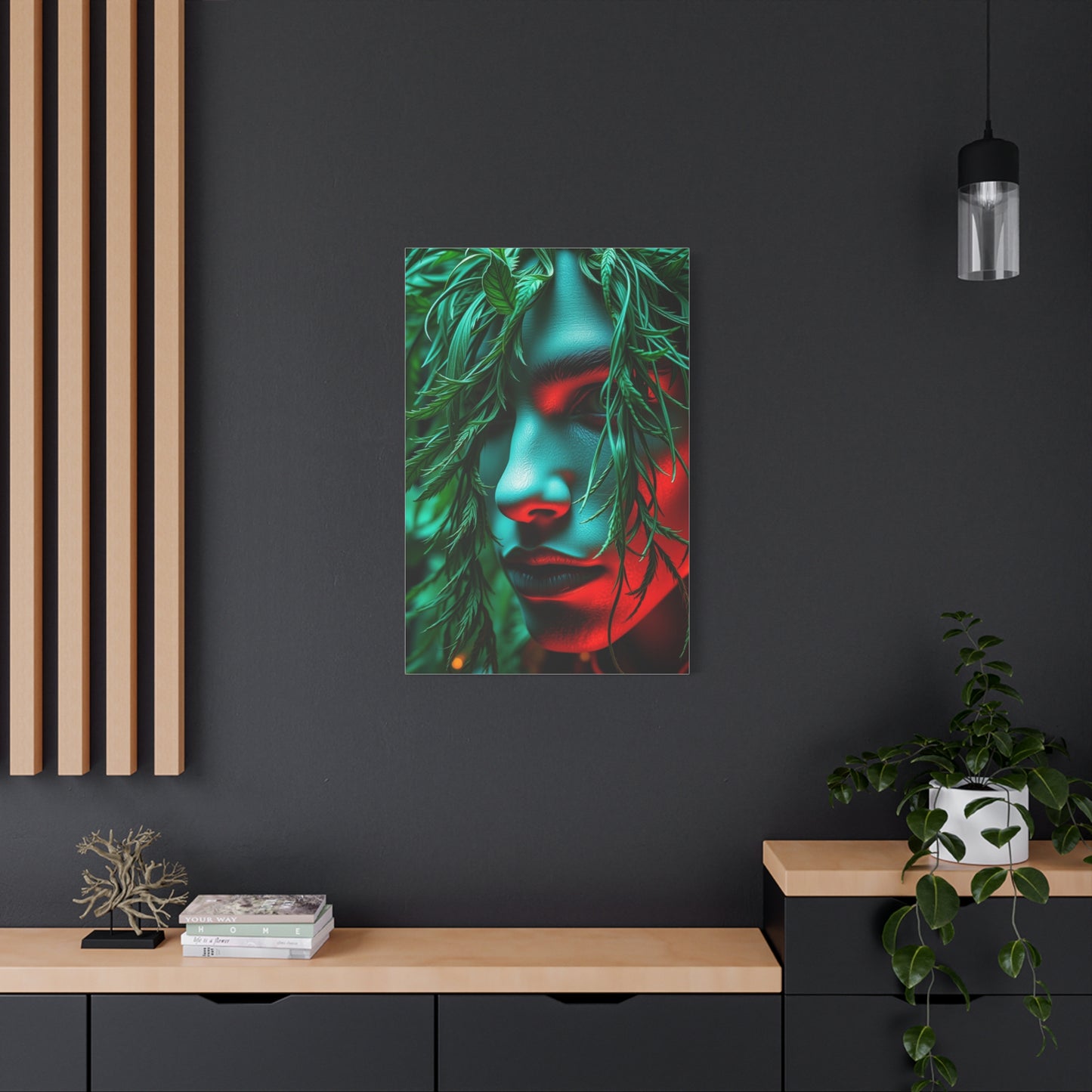Viridian Opulence Art Wall Art & Canvas Print