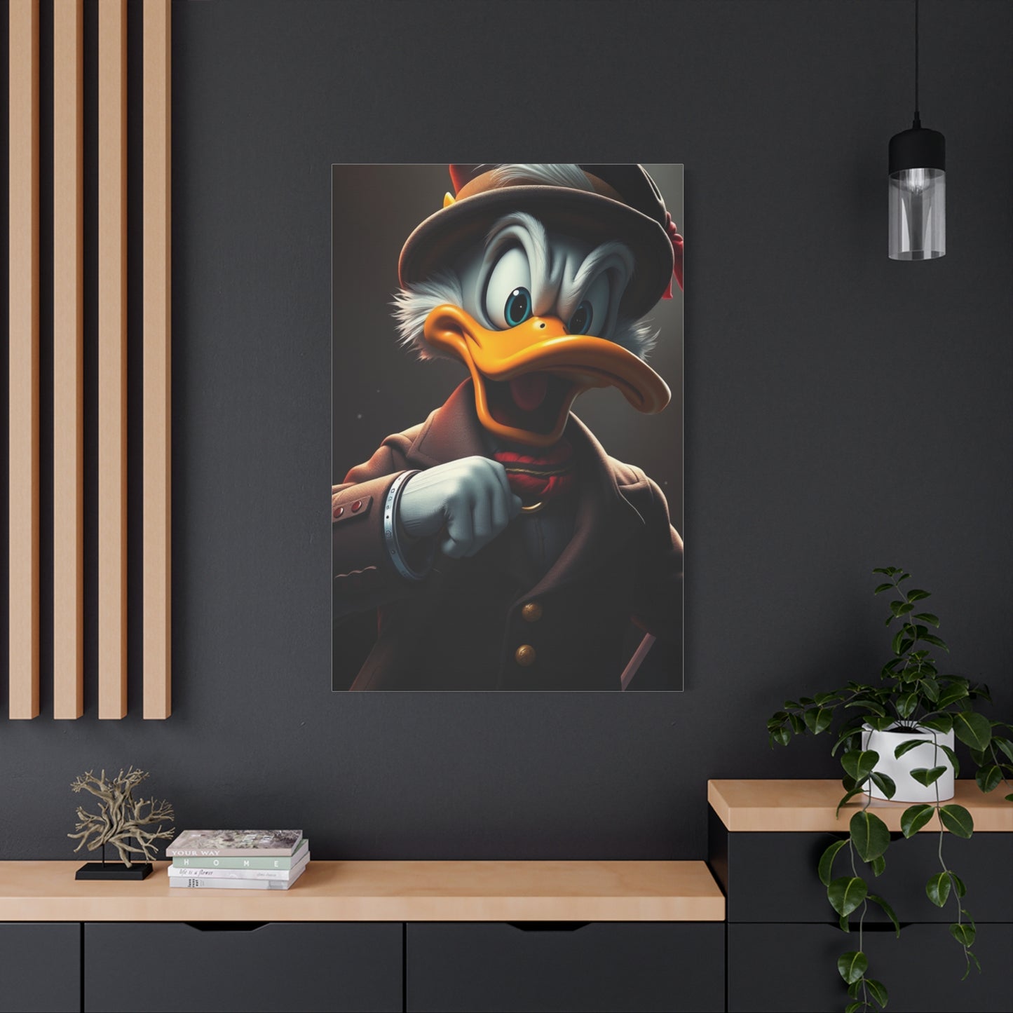 Aristocratic Plumage Canvas Wall Art & Canvas Print