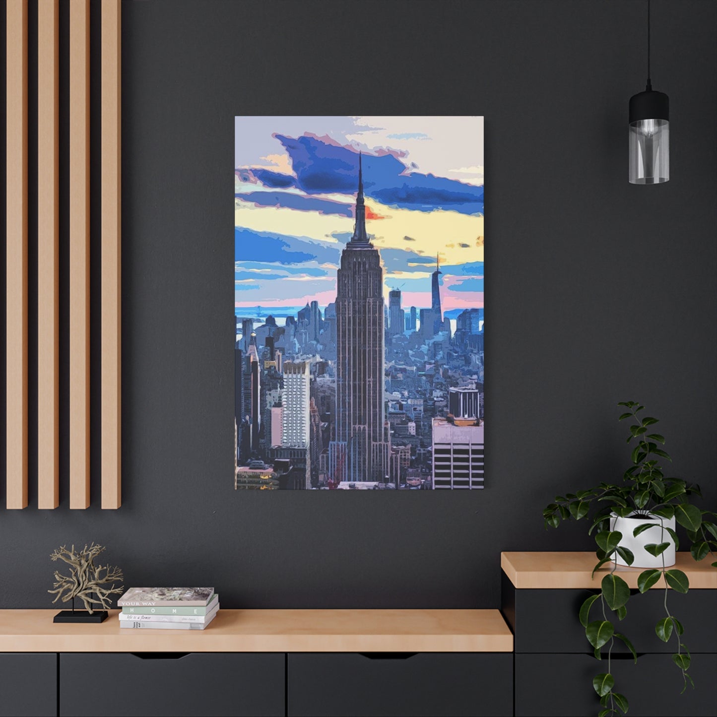 Empire State Building Skyline in New York City Wall Art & Canvas Prints