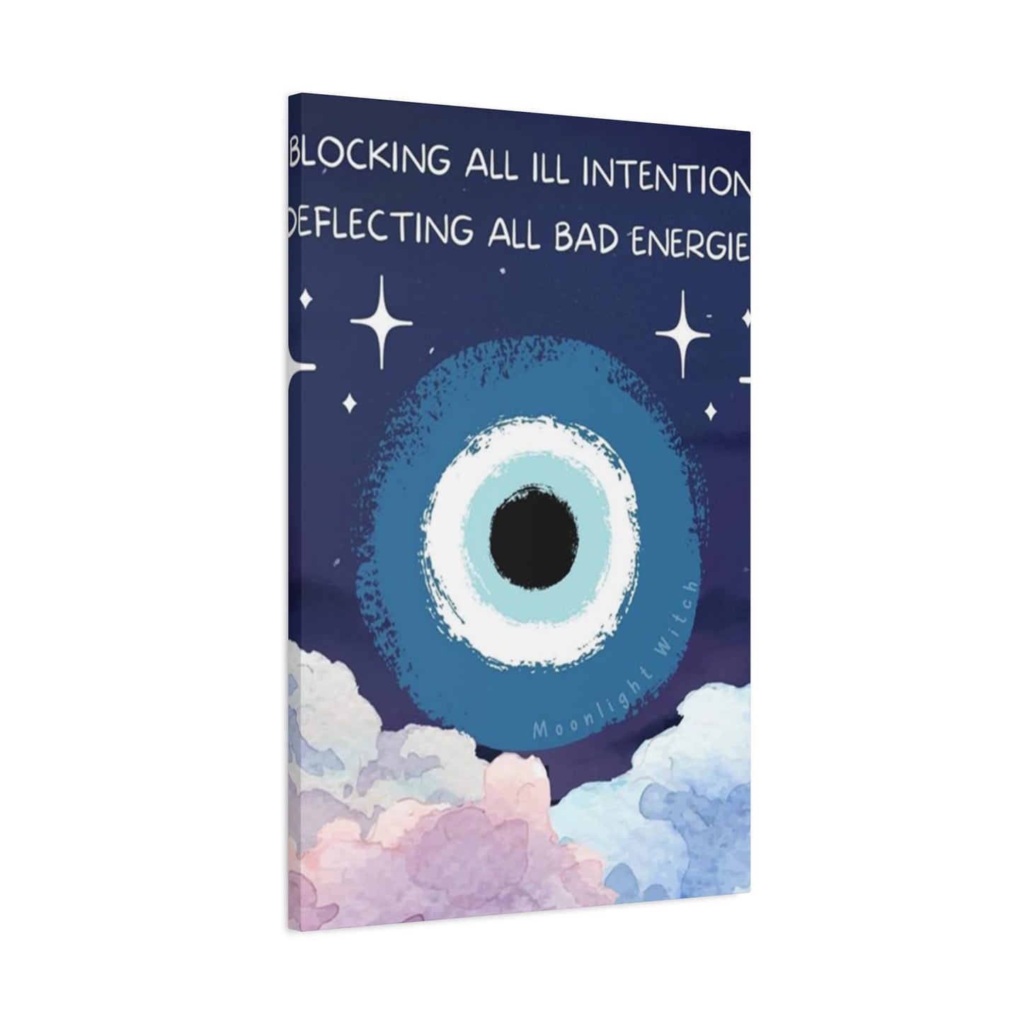 Blocking All Bad Vibes Poster Wall Art & Canvas Prints