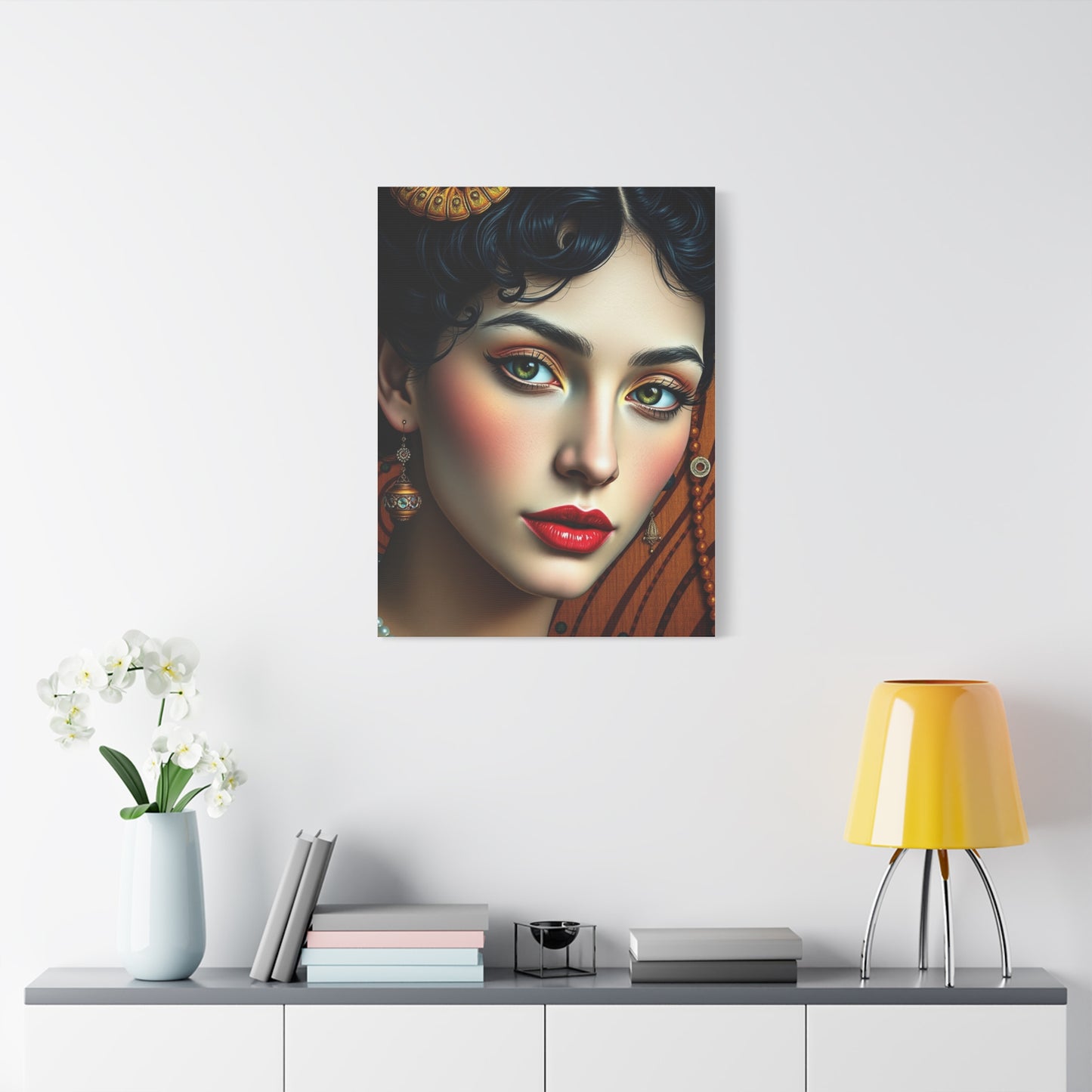 Gilded Serenity Canvas