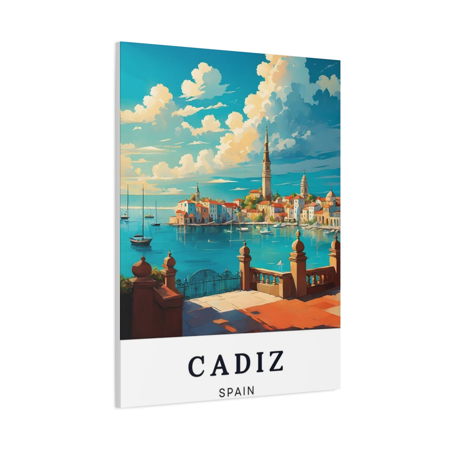 Cadiz City Wall Art & Canvas Prints