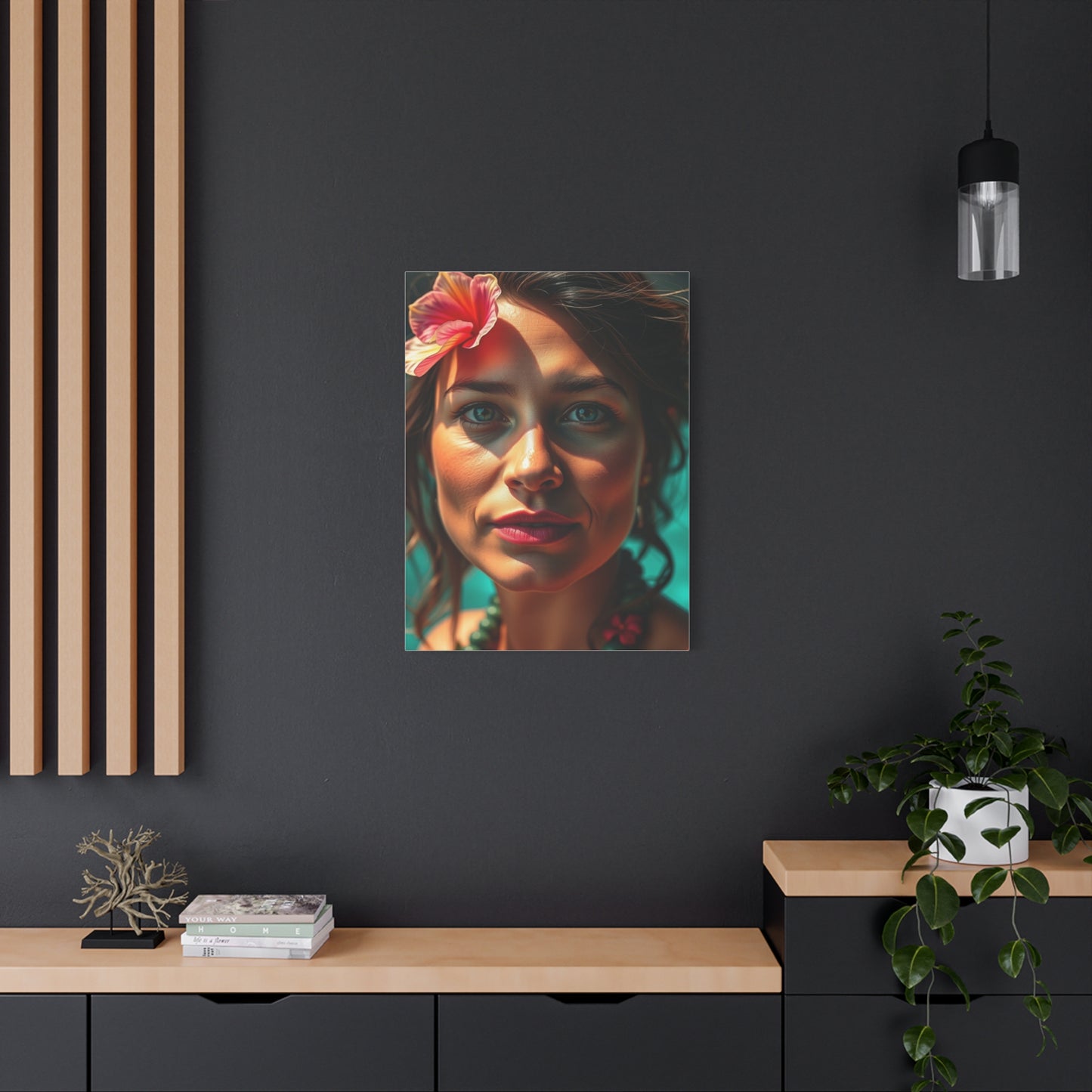 Polynesian Elegance Canvas Wall Art & Canvas Print
