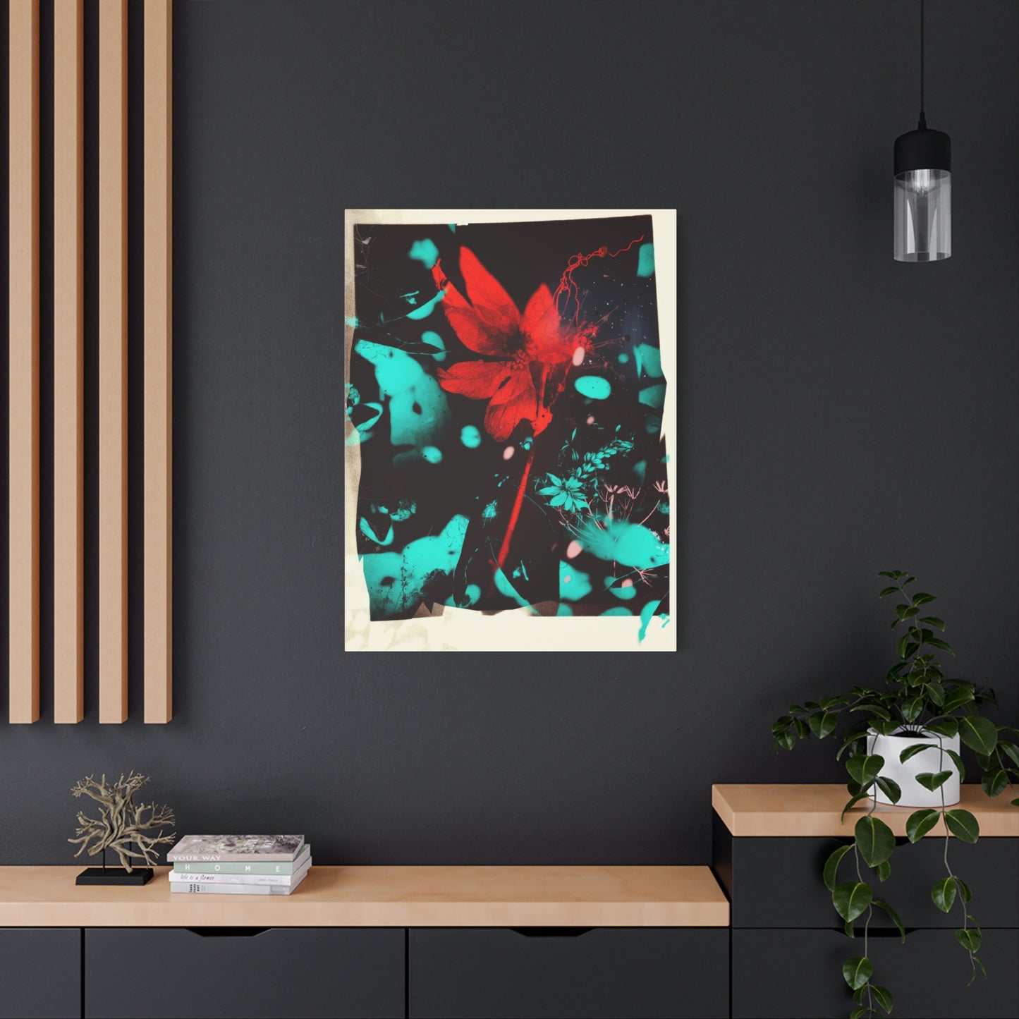 Crimson Burst Wall Art & Canvas Prints