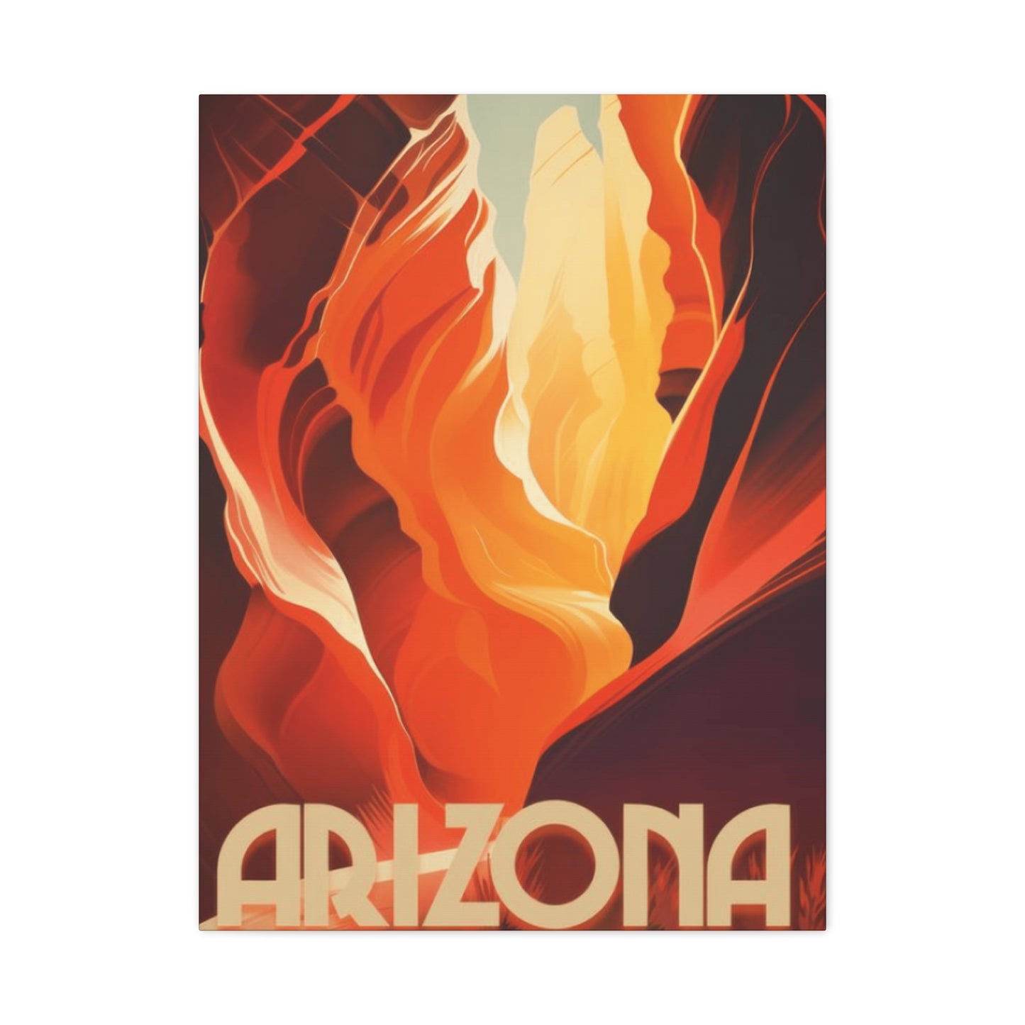 Arizona Desert Painting Wall Art & Canvas Prints