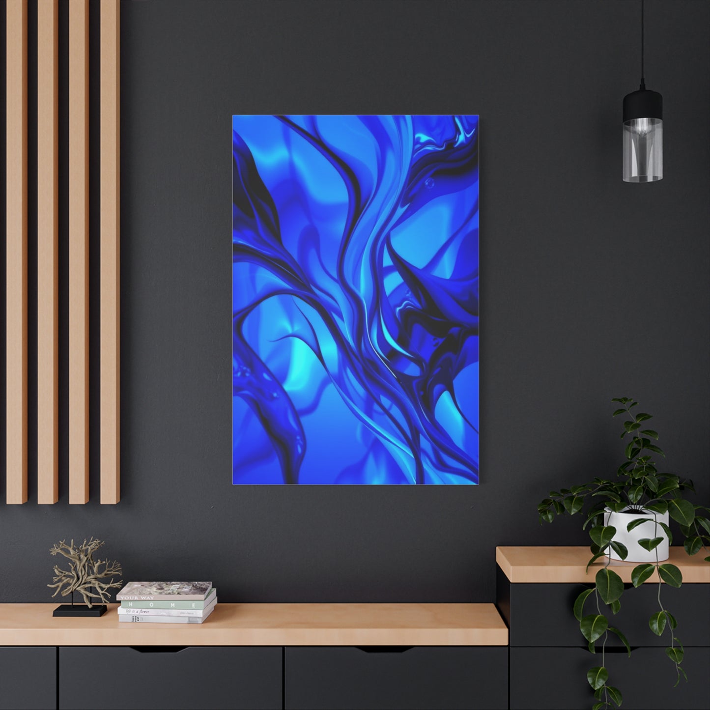 Collection Blue Abstract Art Art Wall Art & Canvas Print