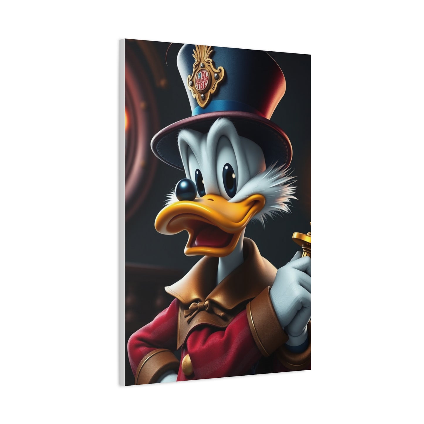 Affluent Monarch Canvas Wall Art & Canvas Print