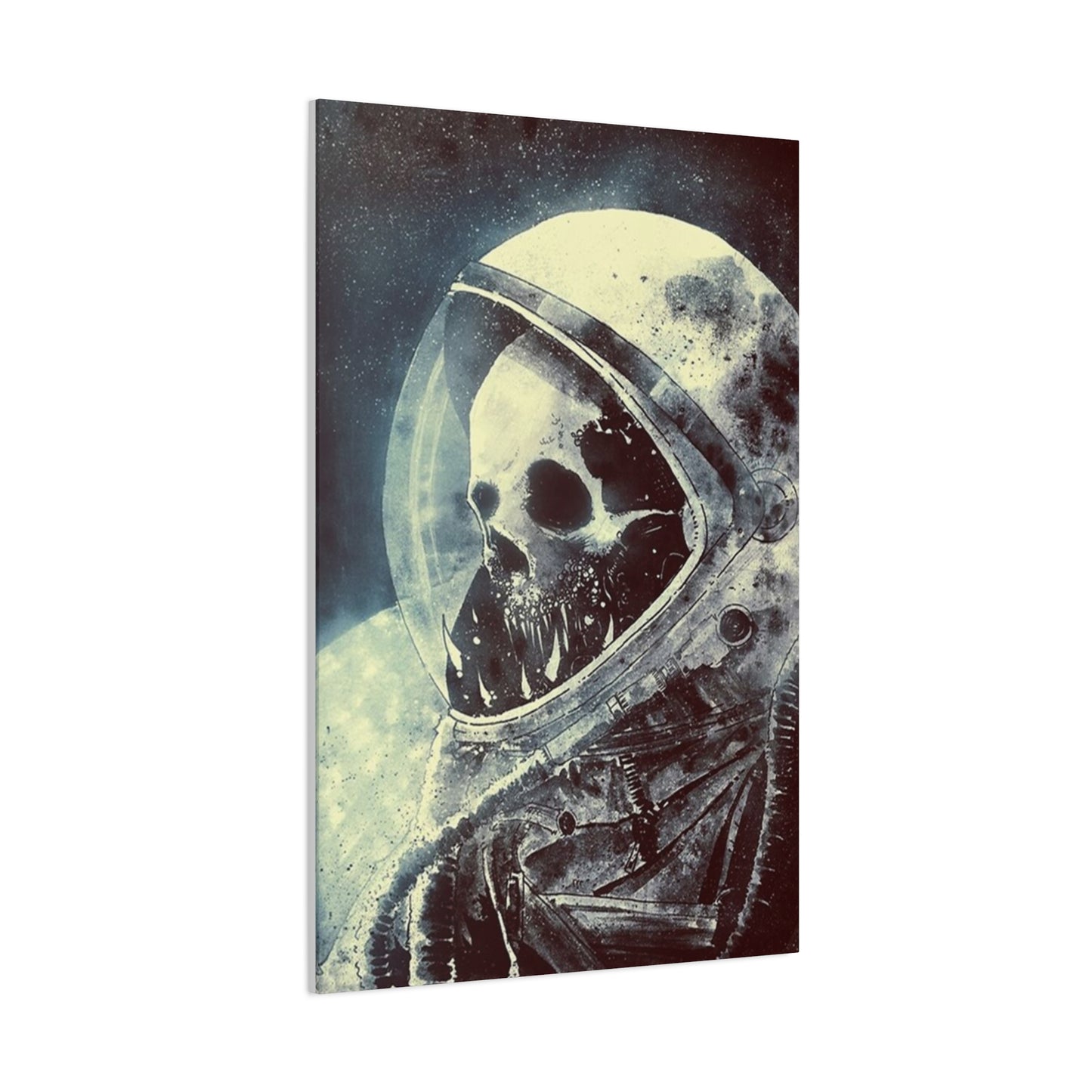 Astronaut Skull Wall Art & Canvas Prints