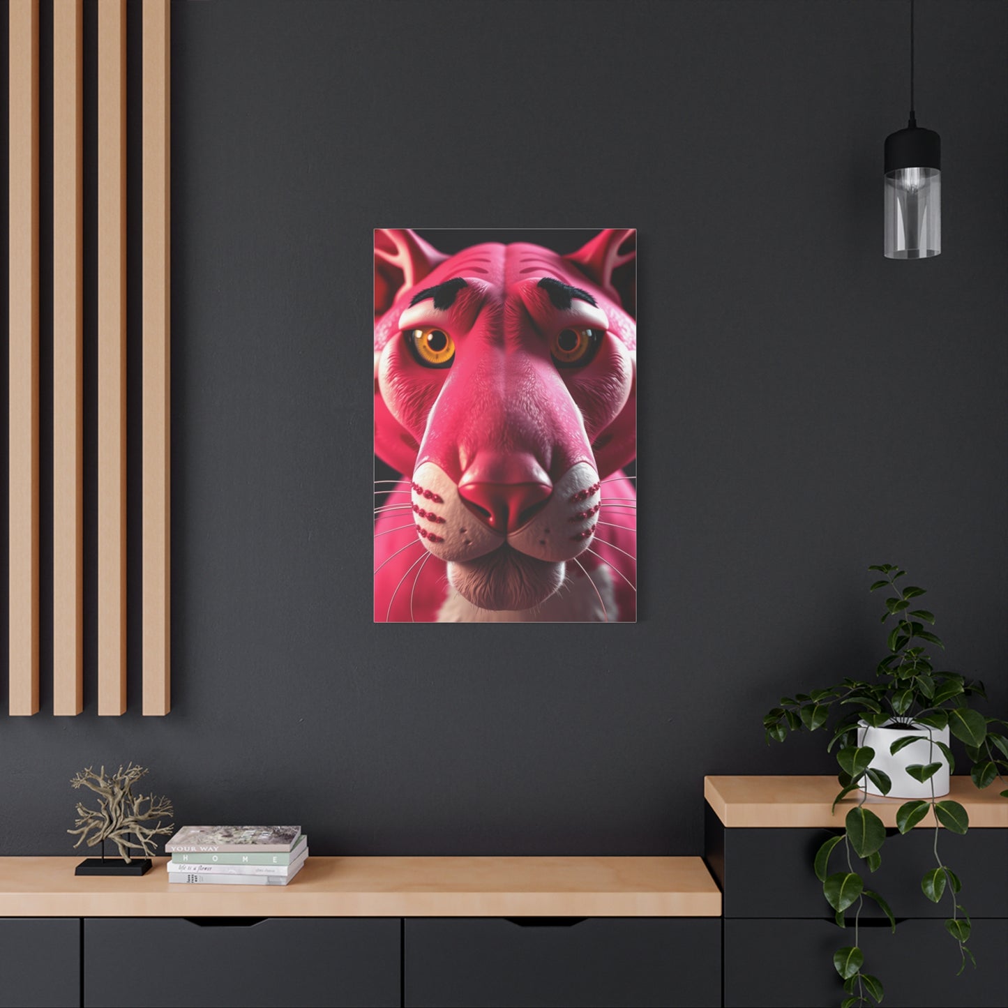 Pink Panther Art Premium Canvas 20 Wall Art & Canvas Print