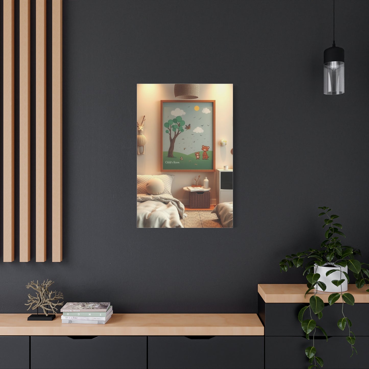 Whimsical Childhood Wall Art Wall Art & Canvas Print