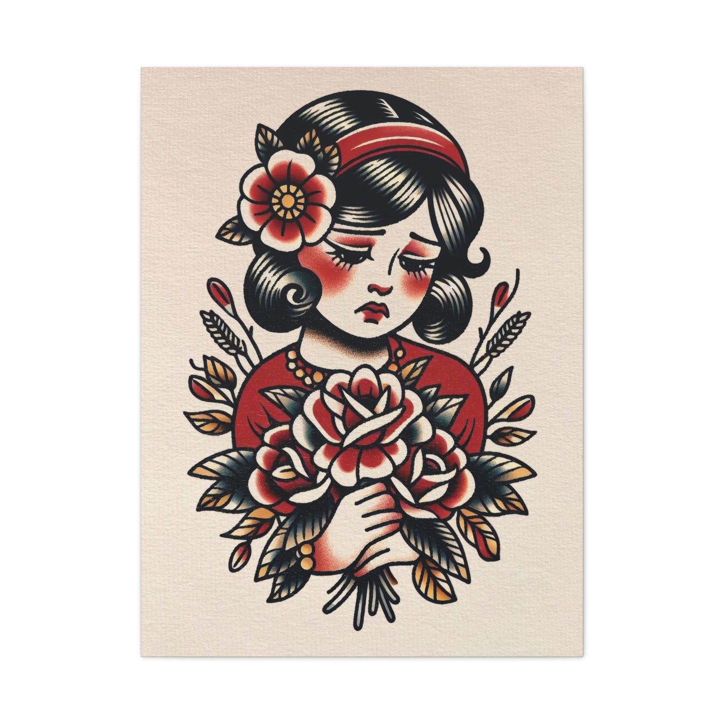 Vintage Beauty Wall Art & Canvas Prints