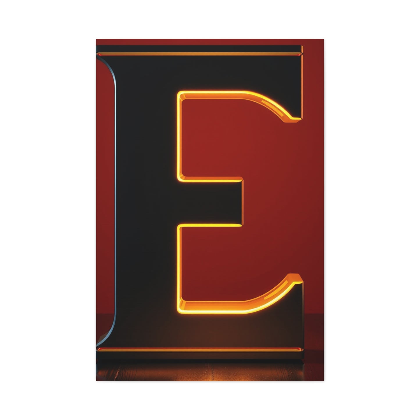 The Letter E - Art Canvas Art 4 Wall Art & Canvas Print