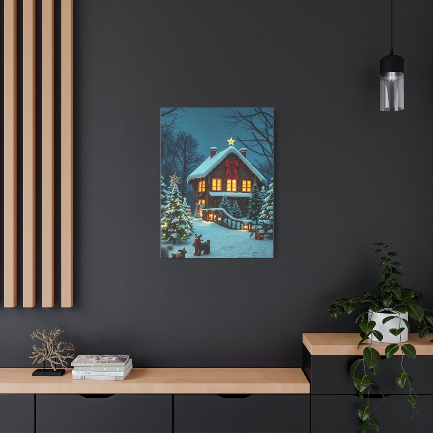Nostalgic Noël Elegance Wall Art