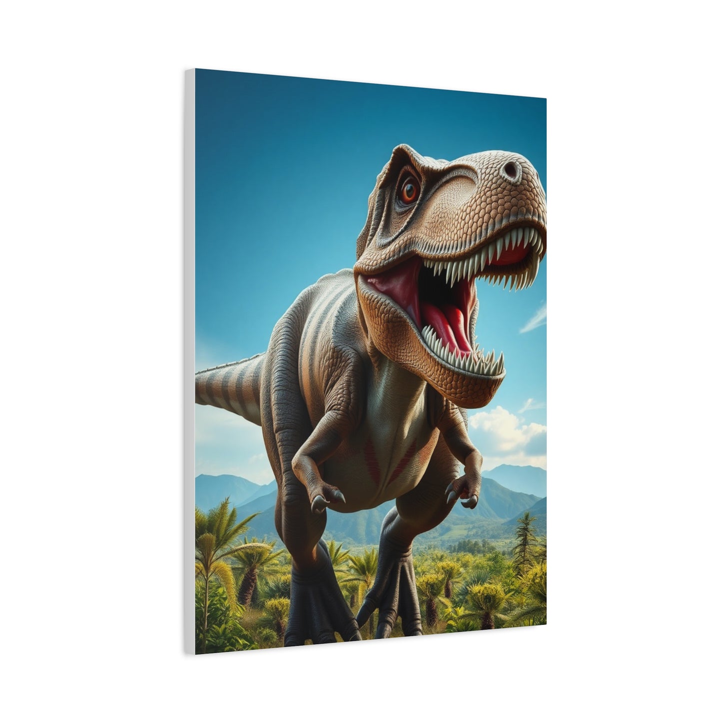 Tyrannosaurus Rex Art Canvas Art 4 Wall Art & Canvas Print